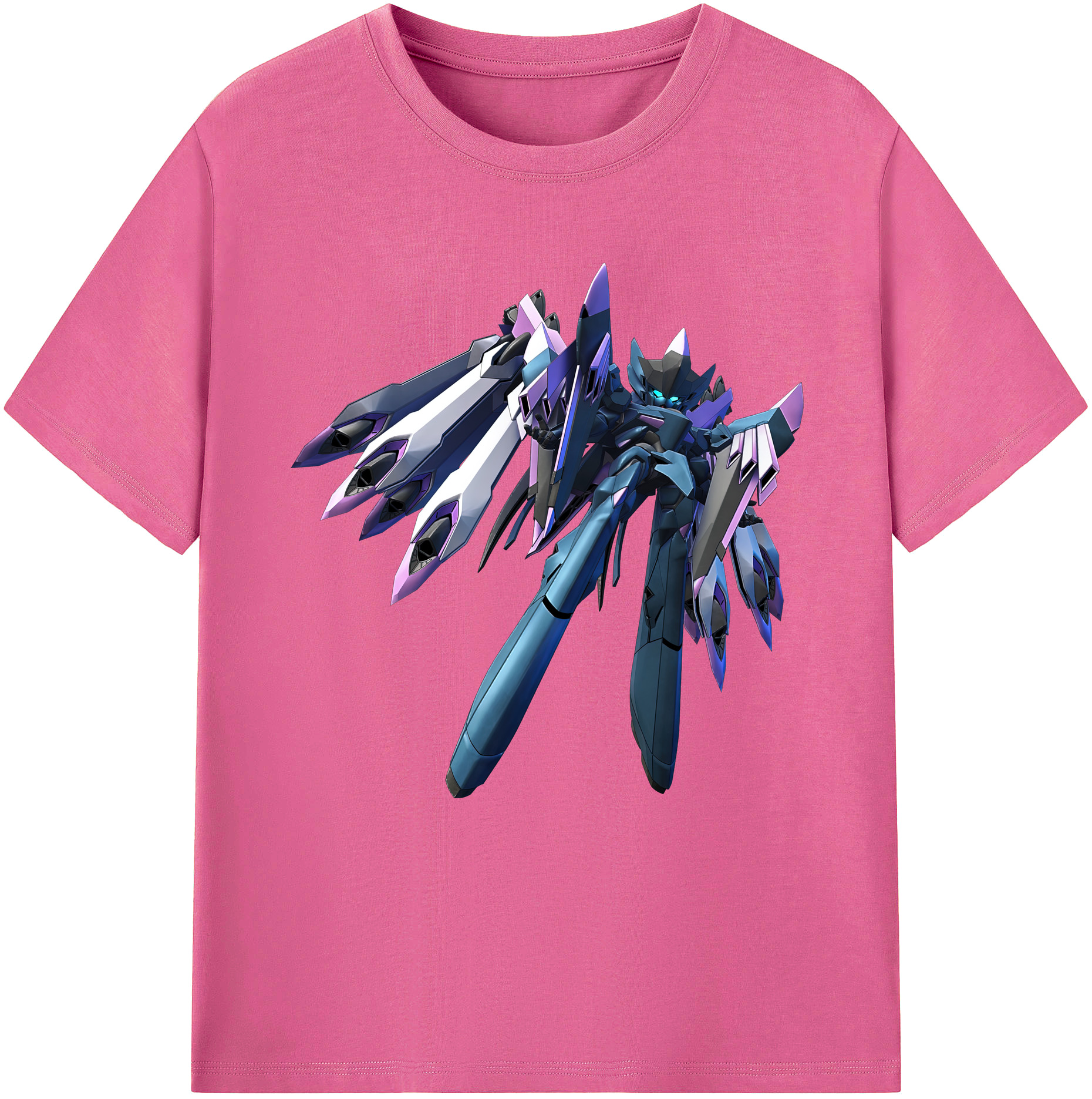 （画像用） 機動戦士ガンダム Mobile Suit Gundam レディースカジュアルプリントTシャツ（綿100％）