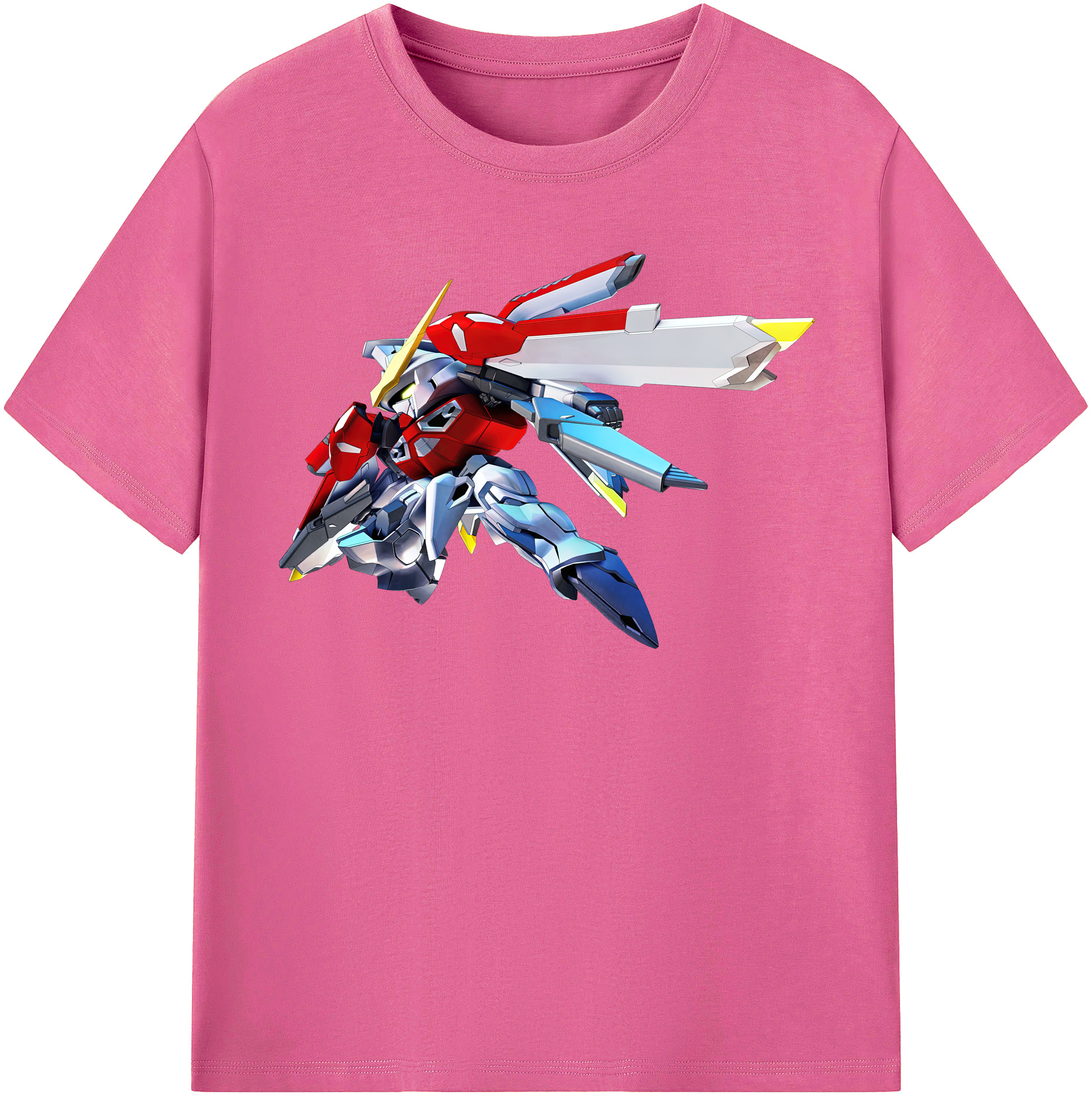 （画像用） 機動戦士ガンダム Mobile Suit Gundam レディースカジュアルプリントTシャツ（綿100％）