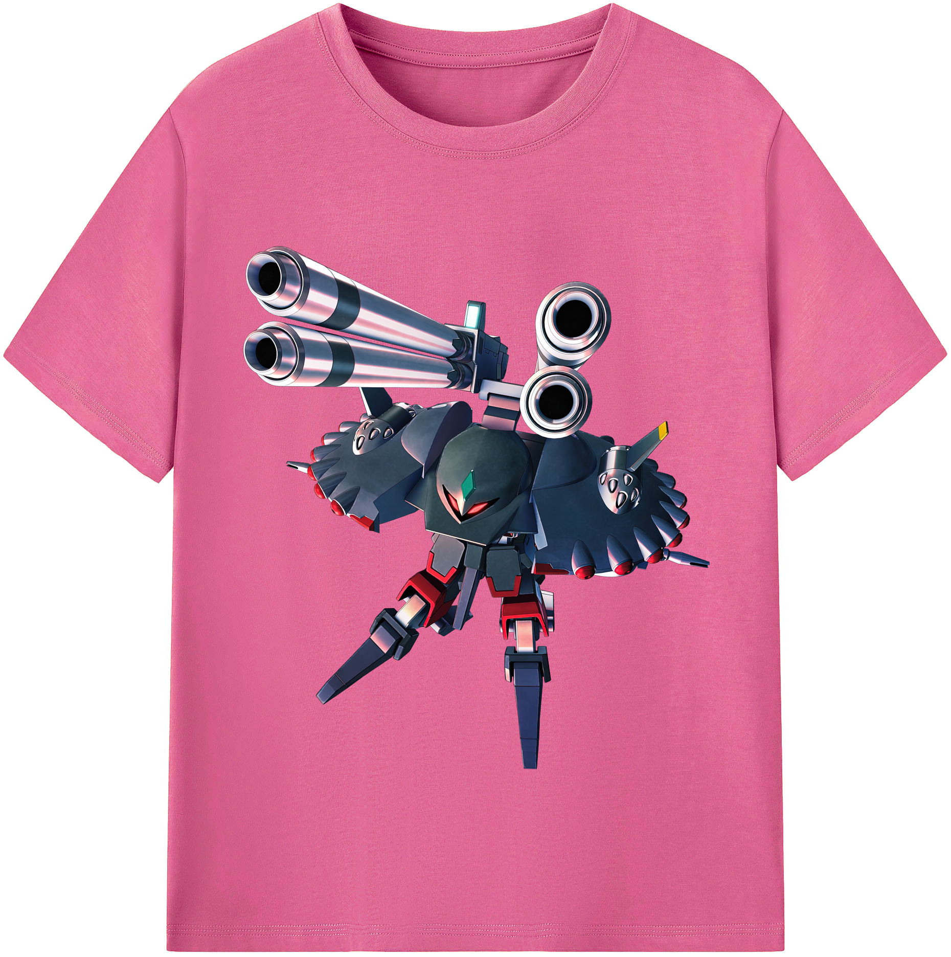 （画像用） 機動戦士ガンダム Mobile Suit Gundam レディースカジュアルプリントTシャツ（綿100％）