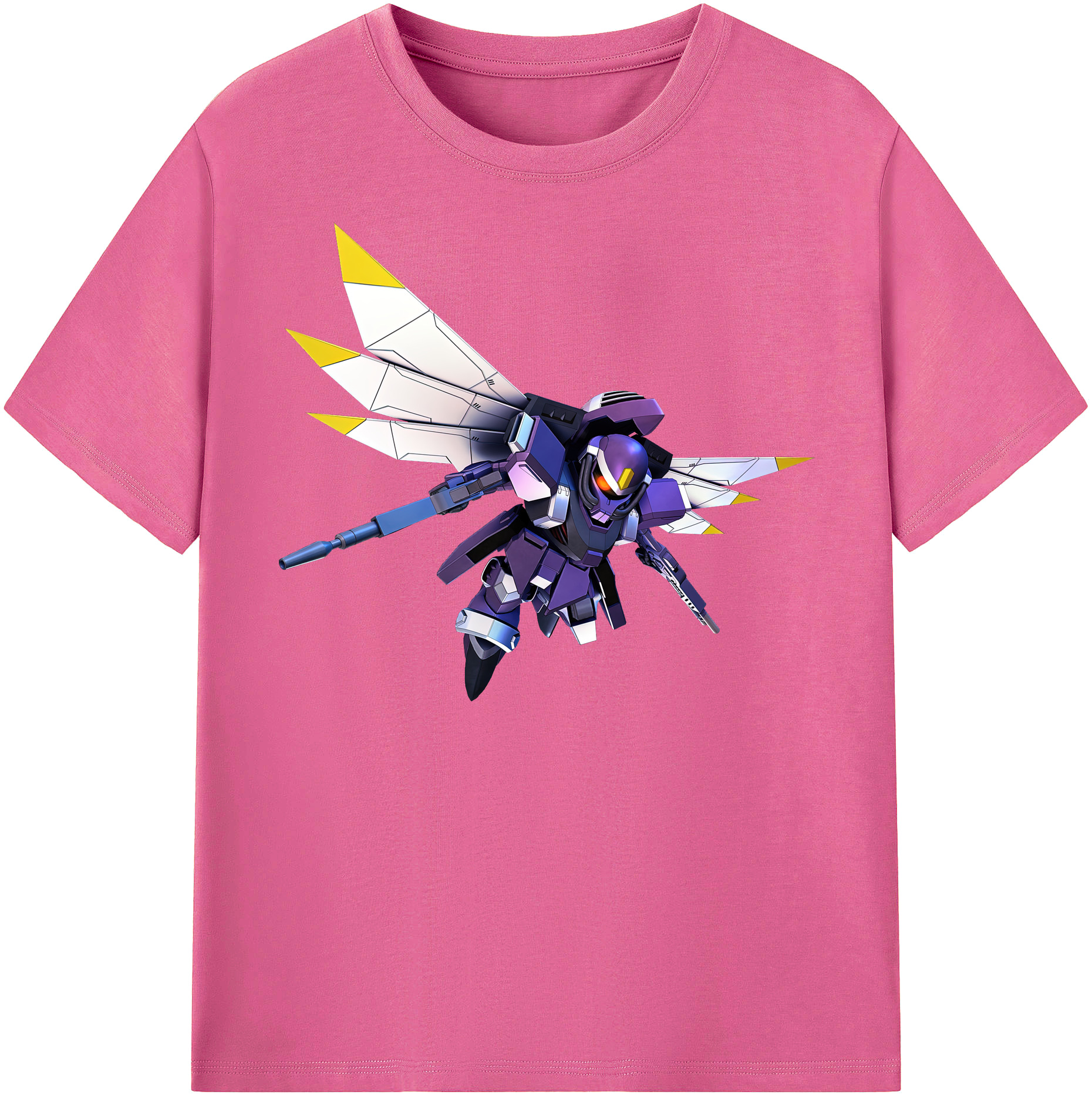 （画像用） 機動戦士ガンダム Mobile Suit Gundam レディースカジュアルプリントTシャツ（綿100％）