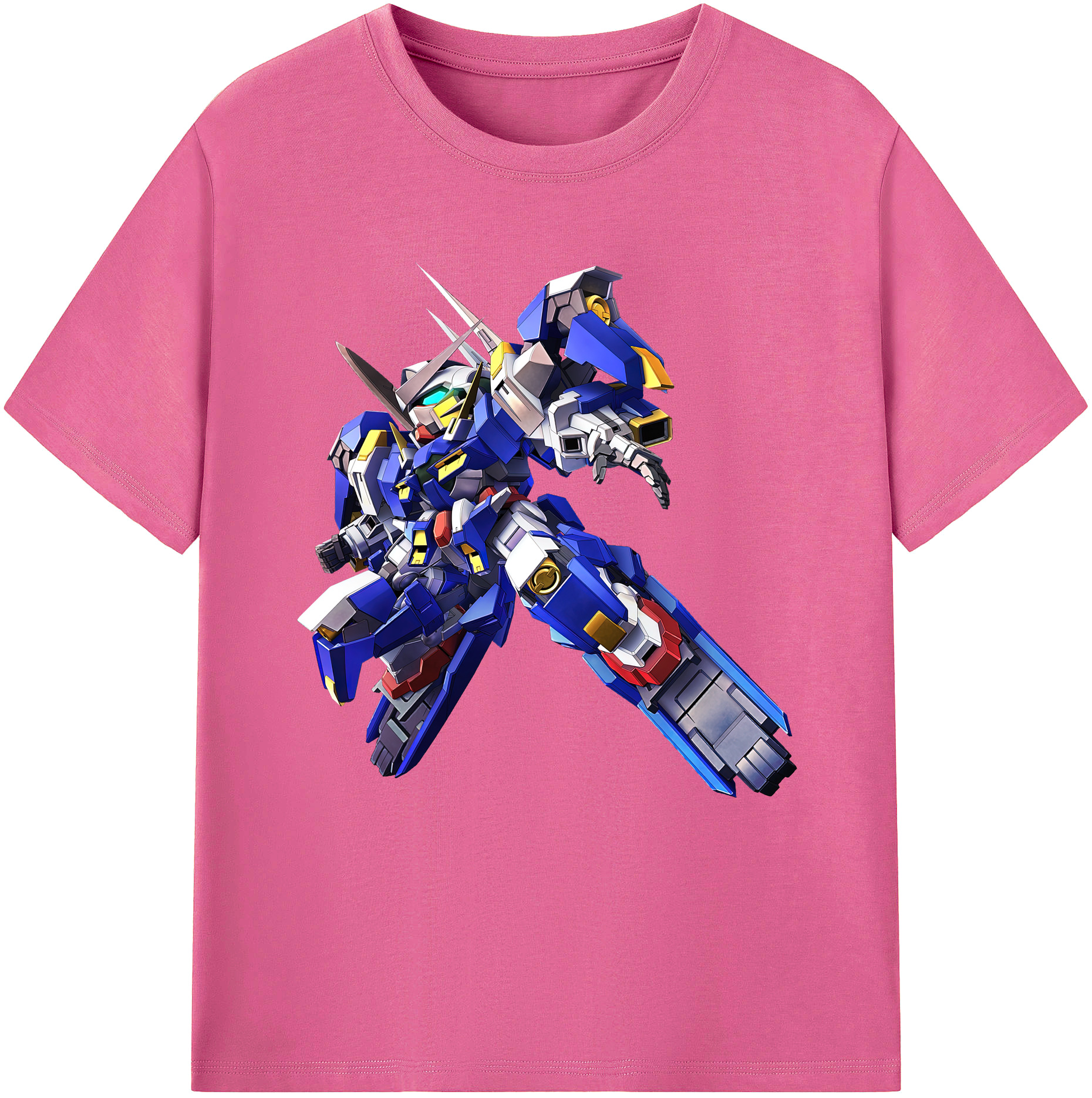 （画像用） 機動戦士ガンダム Mobile Suit Gundam レディースカジュアルプリントTシャツ（綿100％）