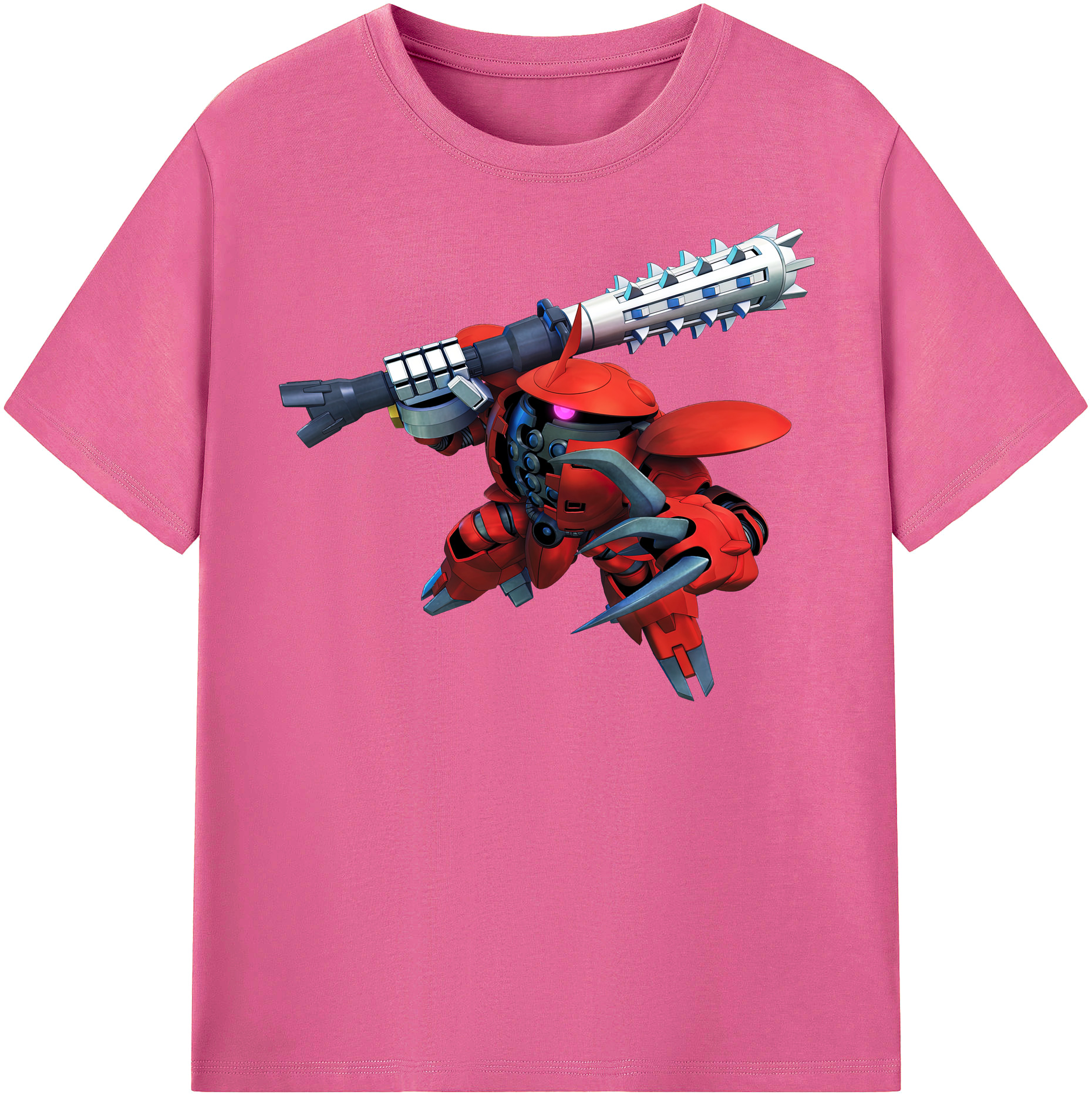 （画像用） 機動戦士ガンダム Mobile Suit Gundam レディースカジュアルプリントTシャツ（綿100％）