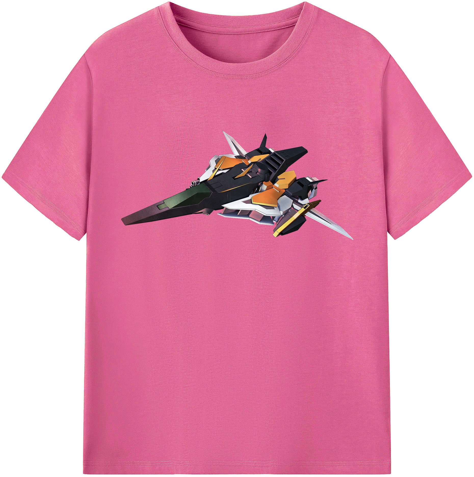 （画像用） 機動戦士ガンダム Mobile Suit Gundam レディースカジュアルプリントTシャツ（綿100％）