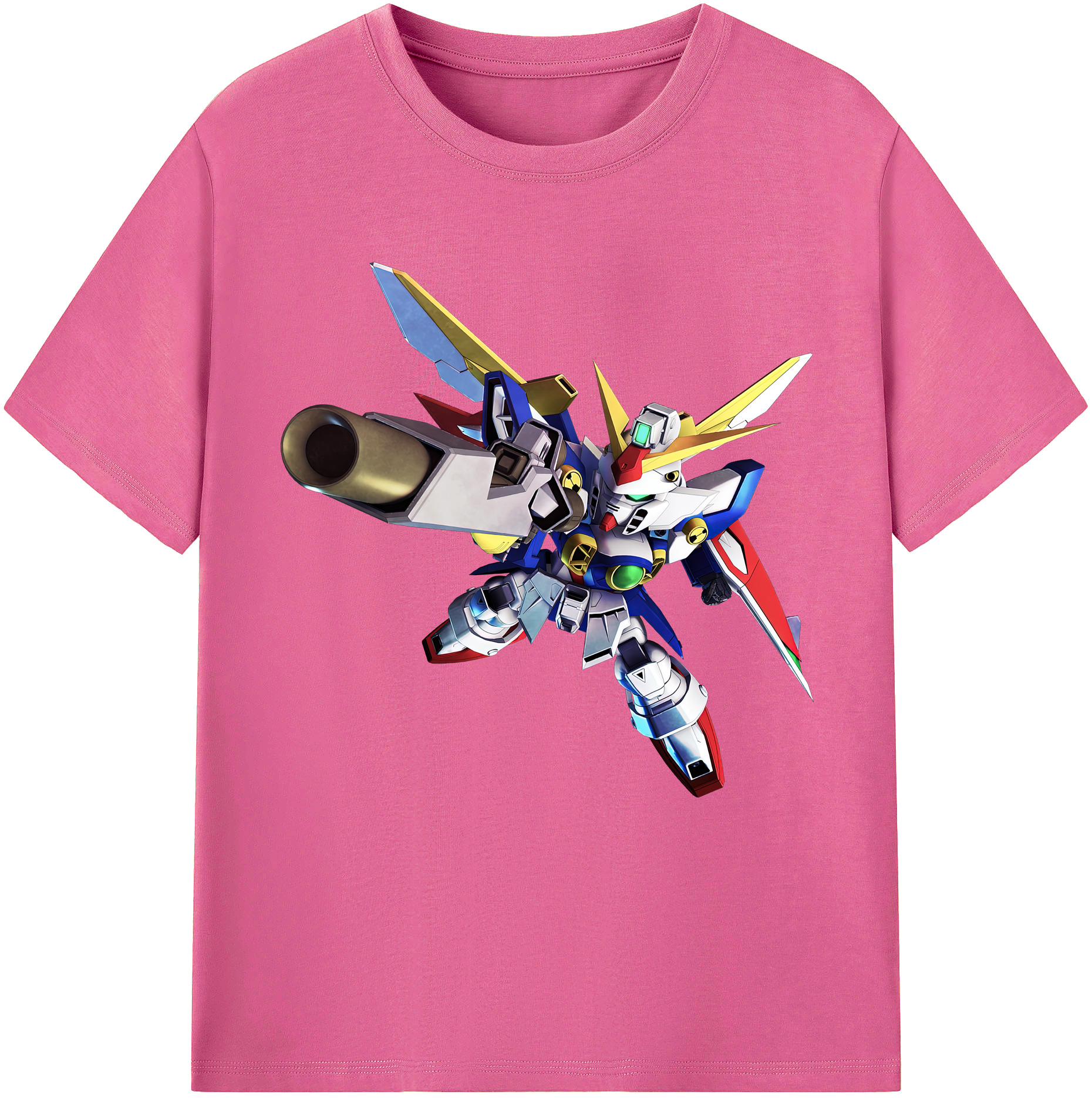 （画像用） 機動戦士ガンダム Mobile Suit Gundam レディースカジュアルプリントTシャツ（綿100％）
