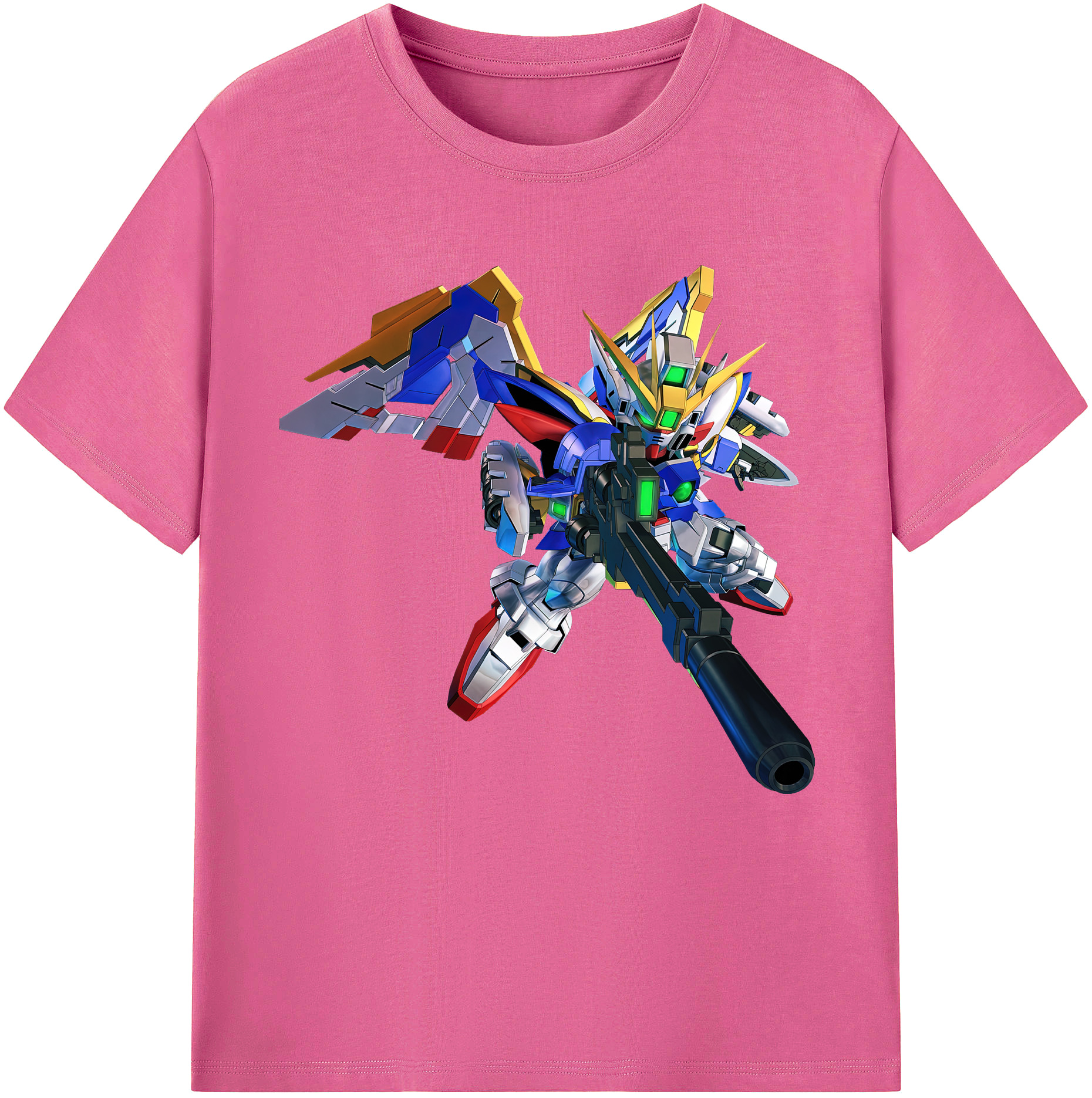 （画像用） 機動戦士ガンダム Mobile Suit Gundam レディースカジュアルプリントTシャツ（綿100％）