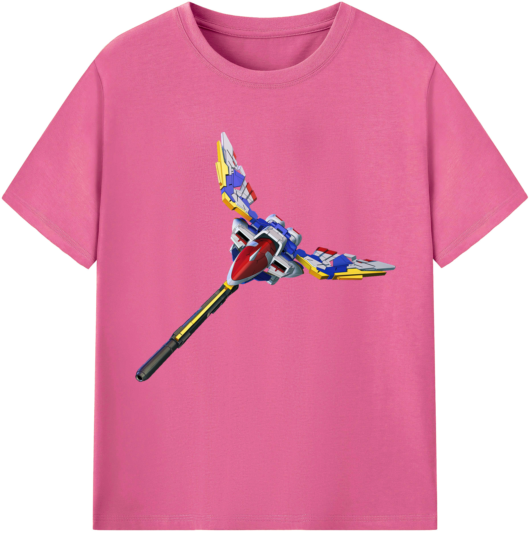 （画像用） 機動戦士ガンダム Mobile Suit Gundam レディースカジュアルプリントTシャツ（綿100％）