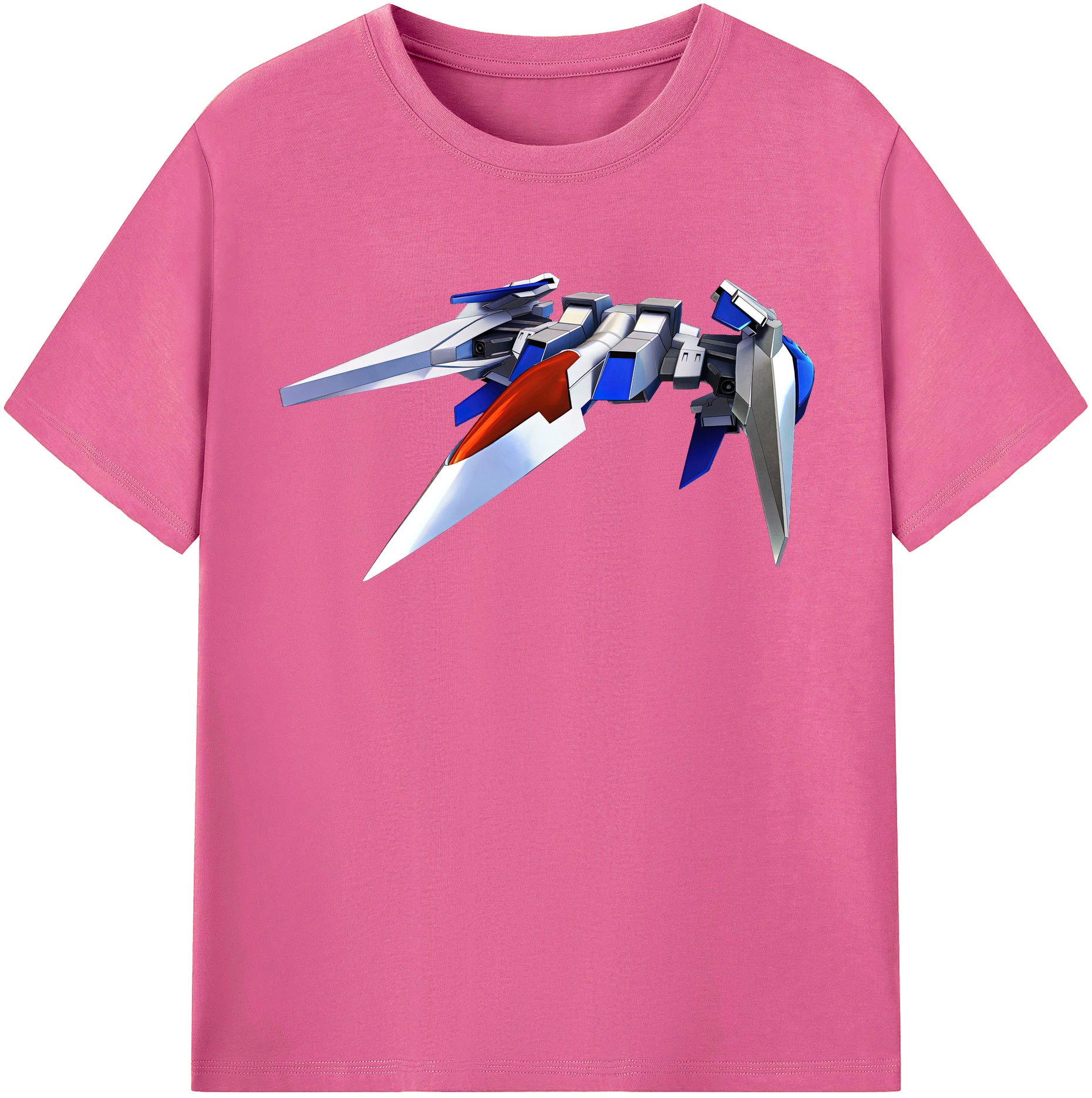 （画像用） 機動戦士ガンダム Mobile Suit Gundam レディースカジュアルプリントTシャツ（綿100％）