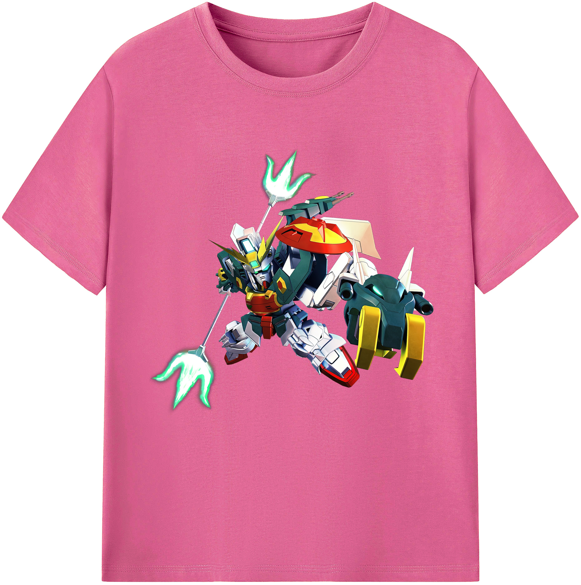 （画像用） 機動戦士ガンダム Mobile Suit Gundam レディースカジュアルプリントTシャツ（綿100％）