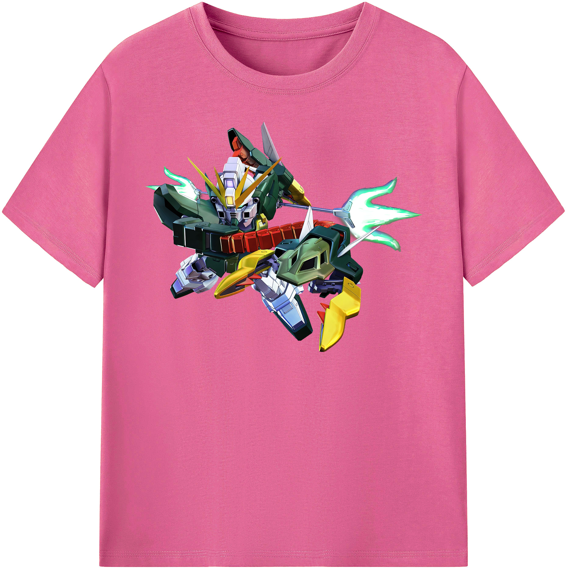 （画像用） 機動戦士ガンダム Mobile Suit Gundam レディースカジュアルプリントTシャツ（綿100％）