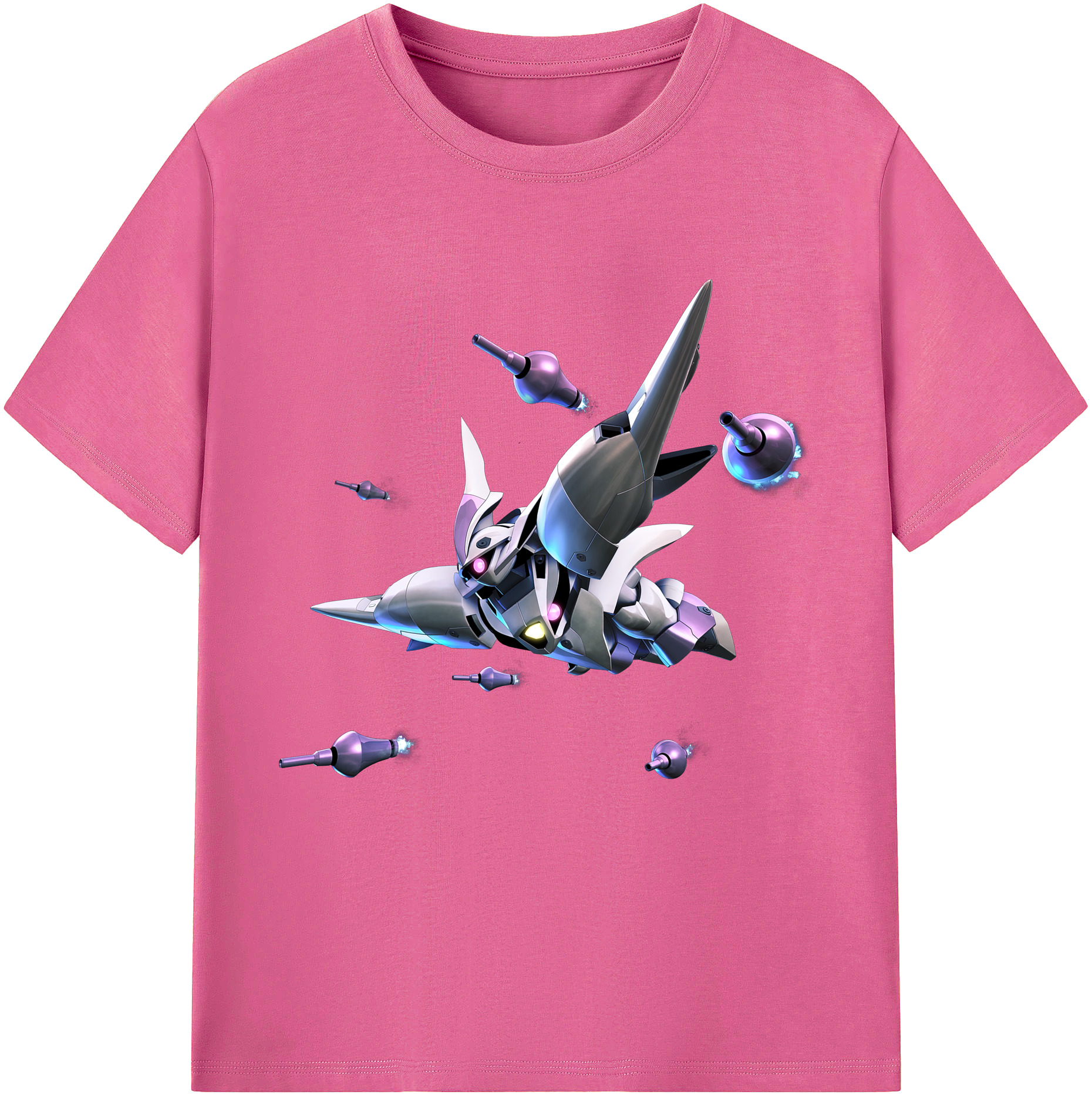（画像用） 機動戦士ガンダム Mobile Suit Gundam レディースカジュアルプリントTシャツ（綿100％）
