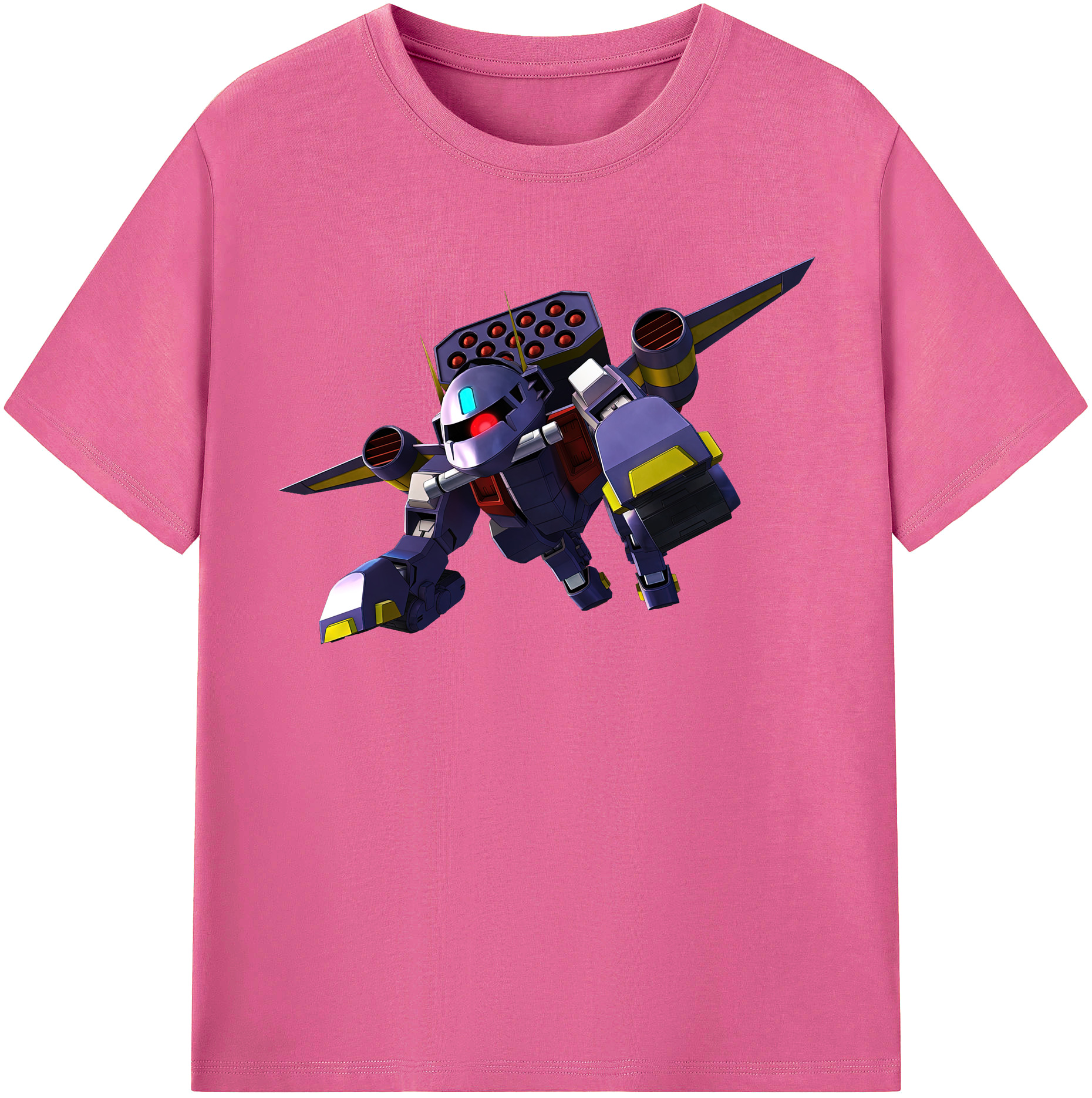 （画像用） 機動戦士ガンダム Mobile Suit Gundam レディースカジュアルプリントTシャツ（綿100％）