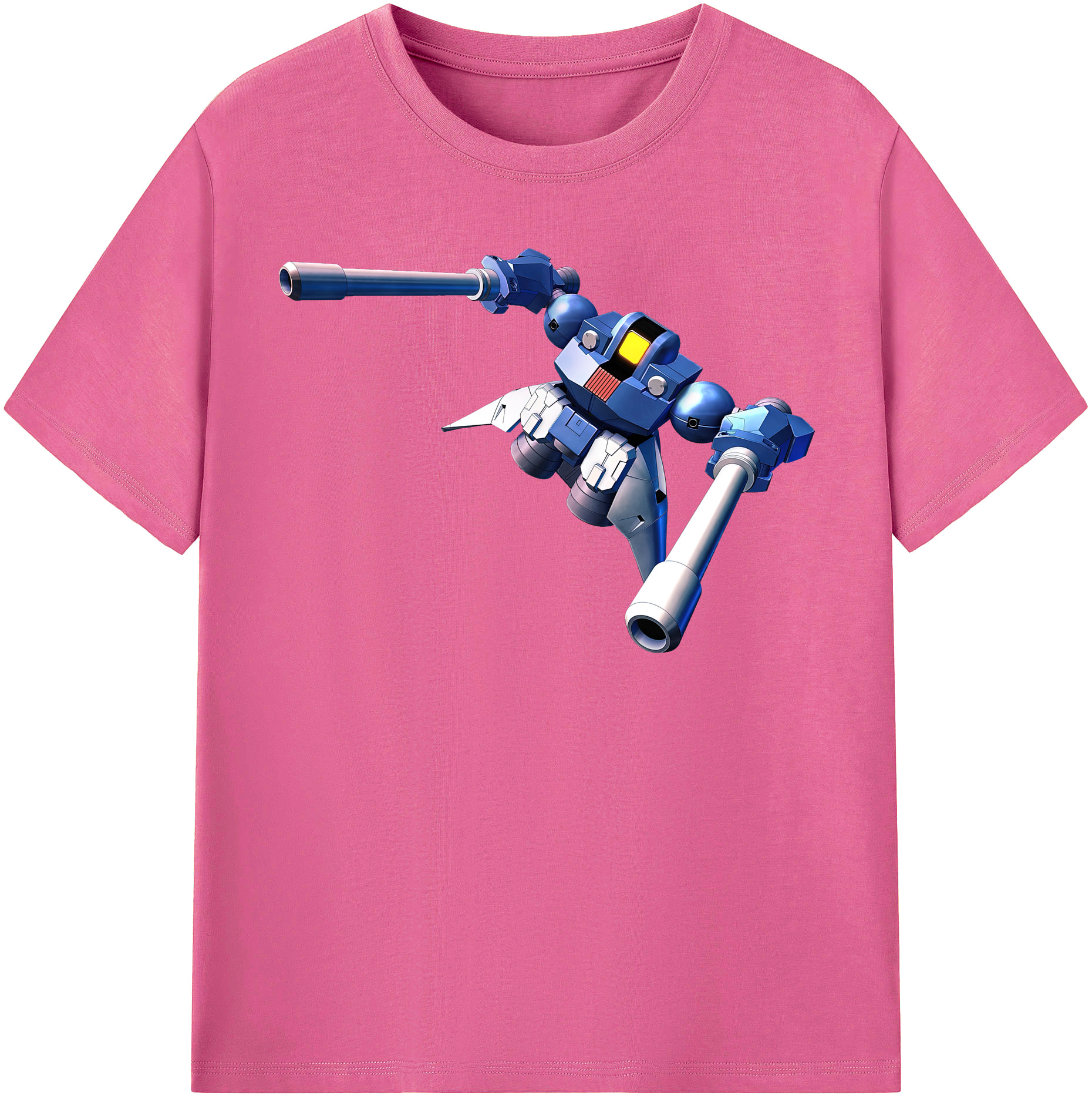 （画像用） 機動戦士ガンダム Mobile Suit Gundam レディースカジュアルプリントTシャツ（綿100％）