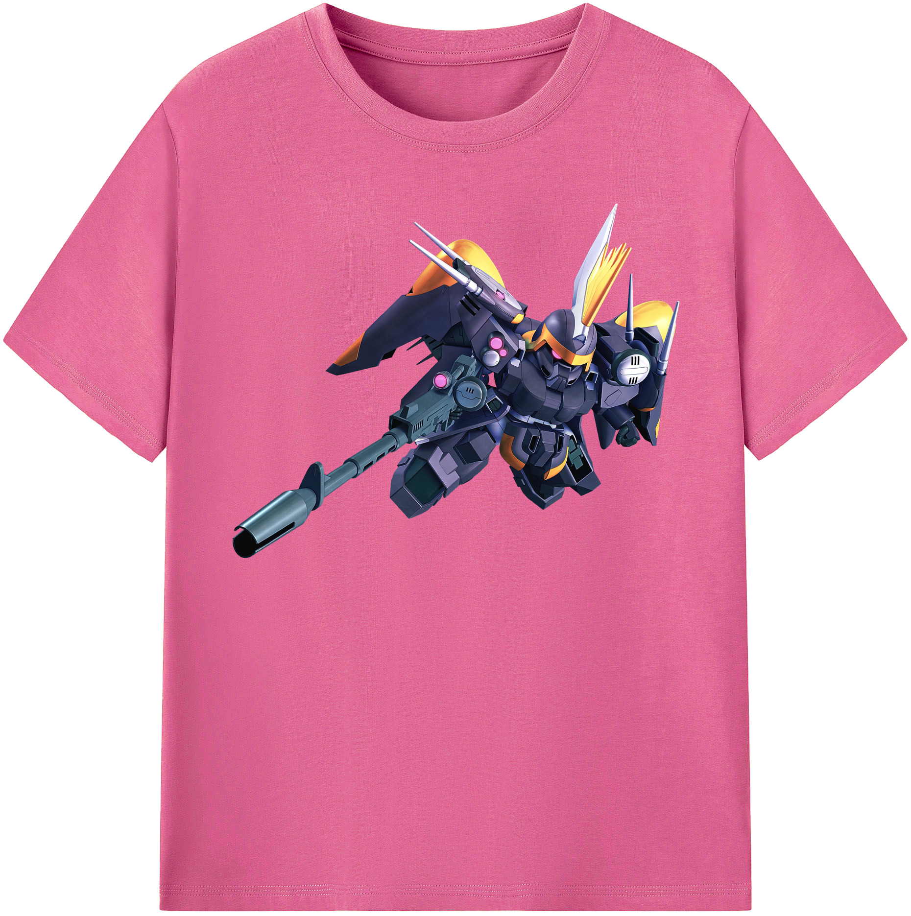 （画像用） 機動戦士ガンダム Mobile Suit Gundam レディースカジュアルプリントTシャツ（綿100％）