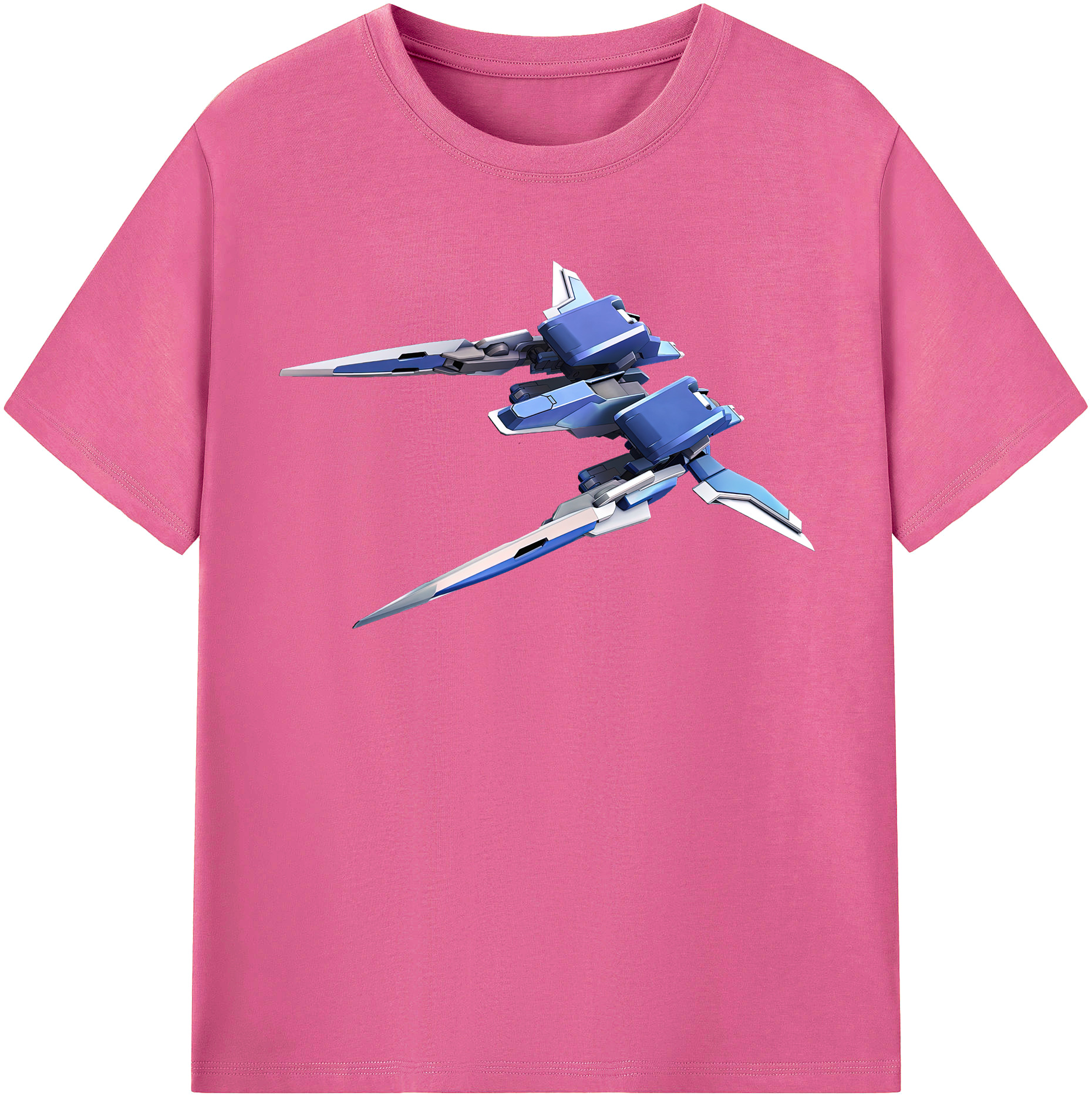 （画像用） 機動戦士ガンダム Mobile Suit Gundam レディースカジュアルプリントTシャツ（綿100％）
