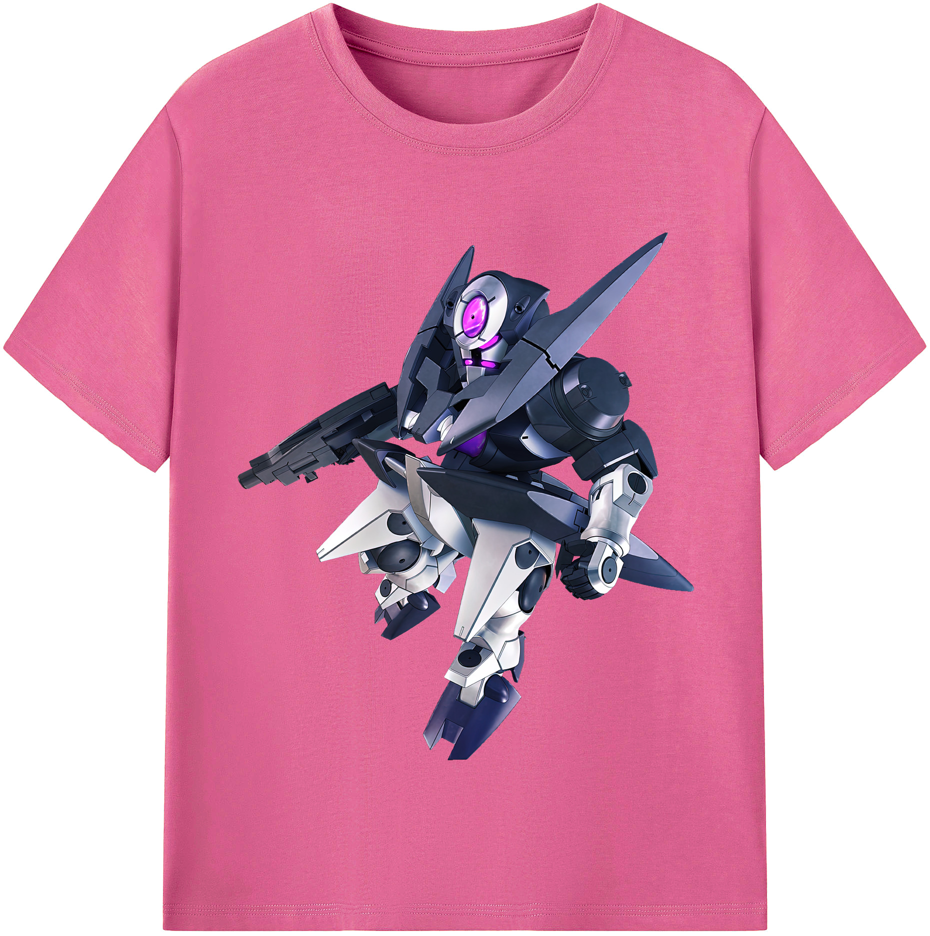 （画像用） 機動戦士ガンダム Mobile Suit Gundam レディースカジュアルプリントTシャツ（綿100％）