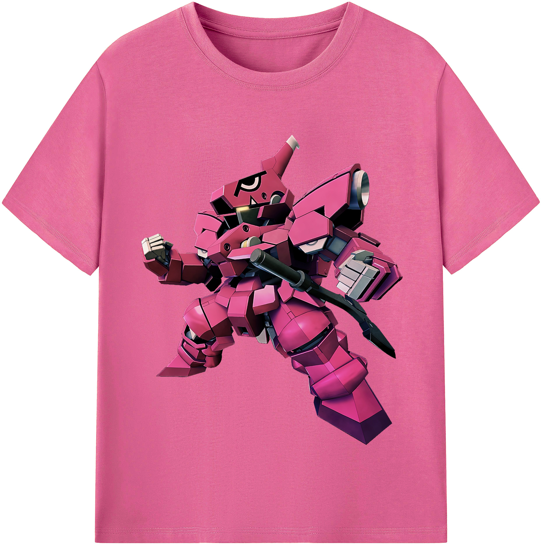 （画像用） 機動戦士ガンダム Mobile Suit Gundam レディースカジュアルプリントTシャツ（綿100％）