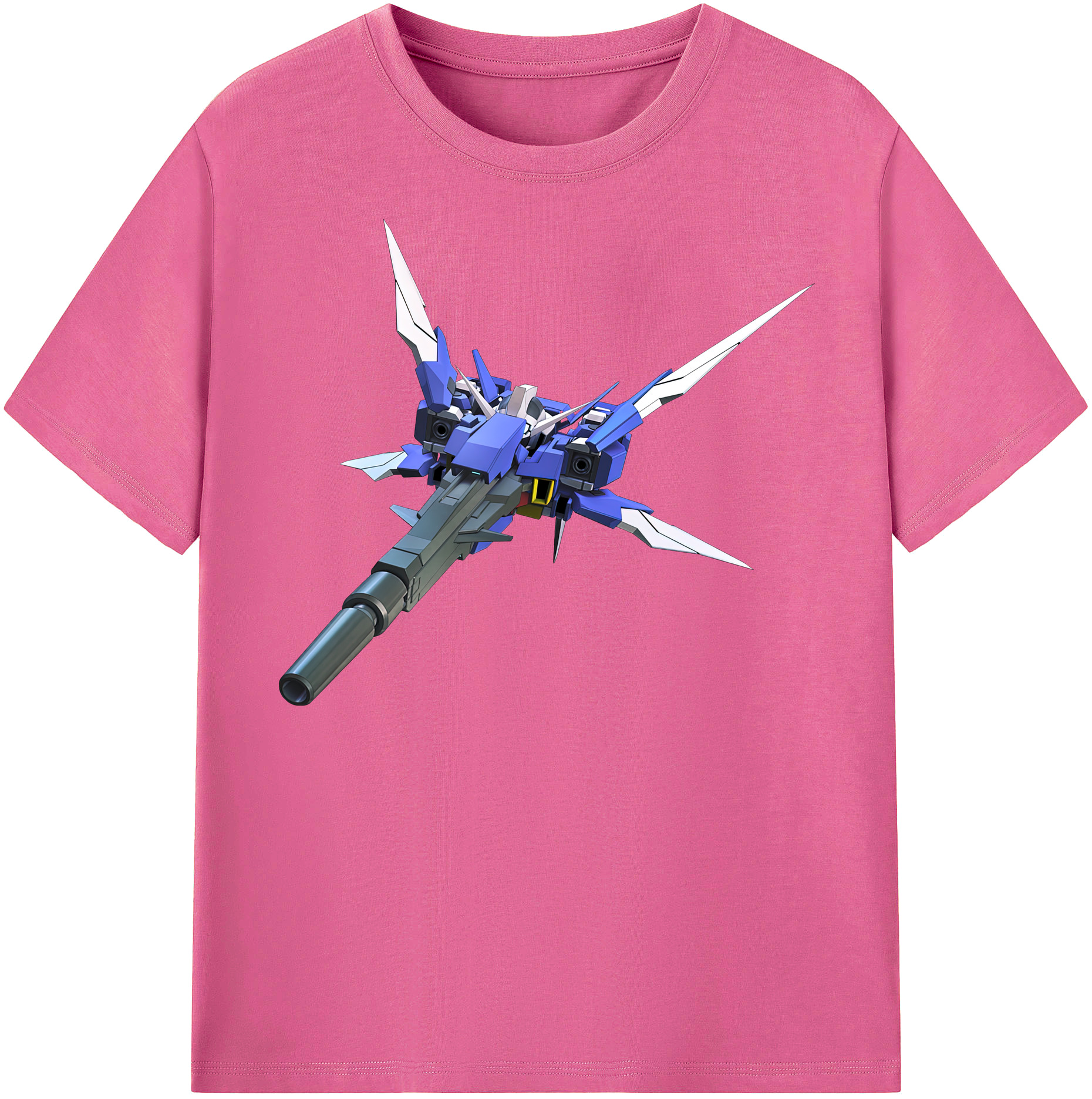 （画像用） 機動戦士ガンダム Mobile Suit Gundam レディースカジュアルプリントTシャツ（綿100％）