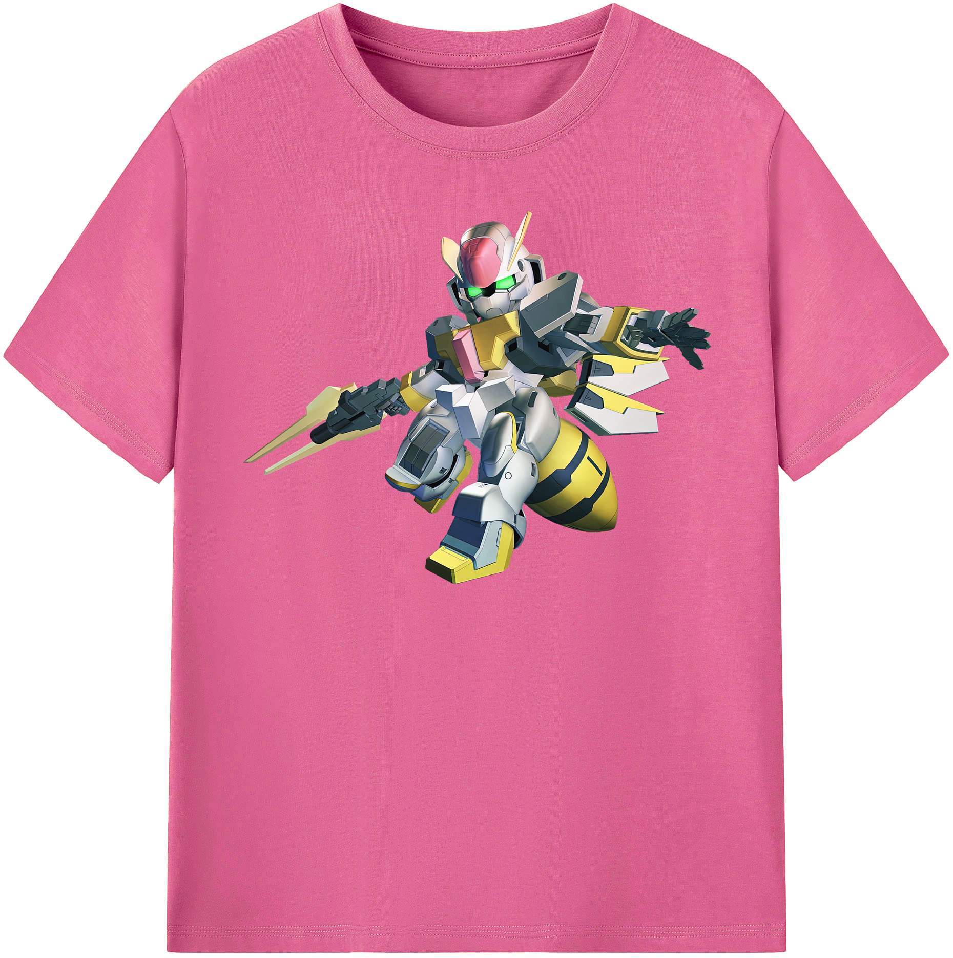 （画像用） 機動戦士ガンダム Mobile Suit Gundam レディースカジュアルプリントTシャツ（綿100％）