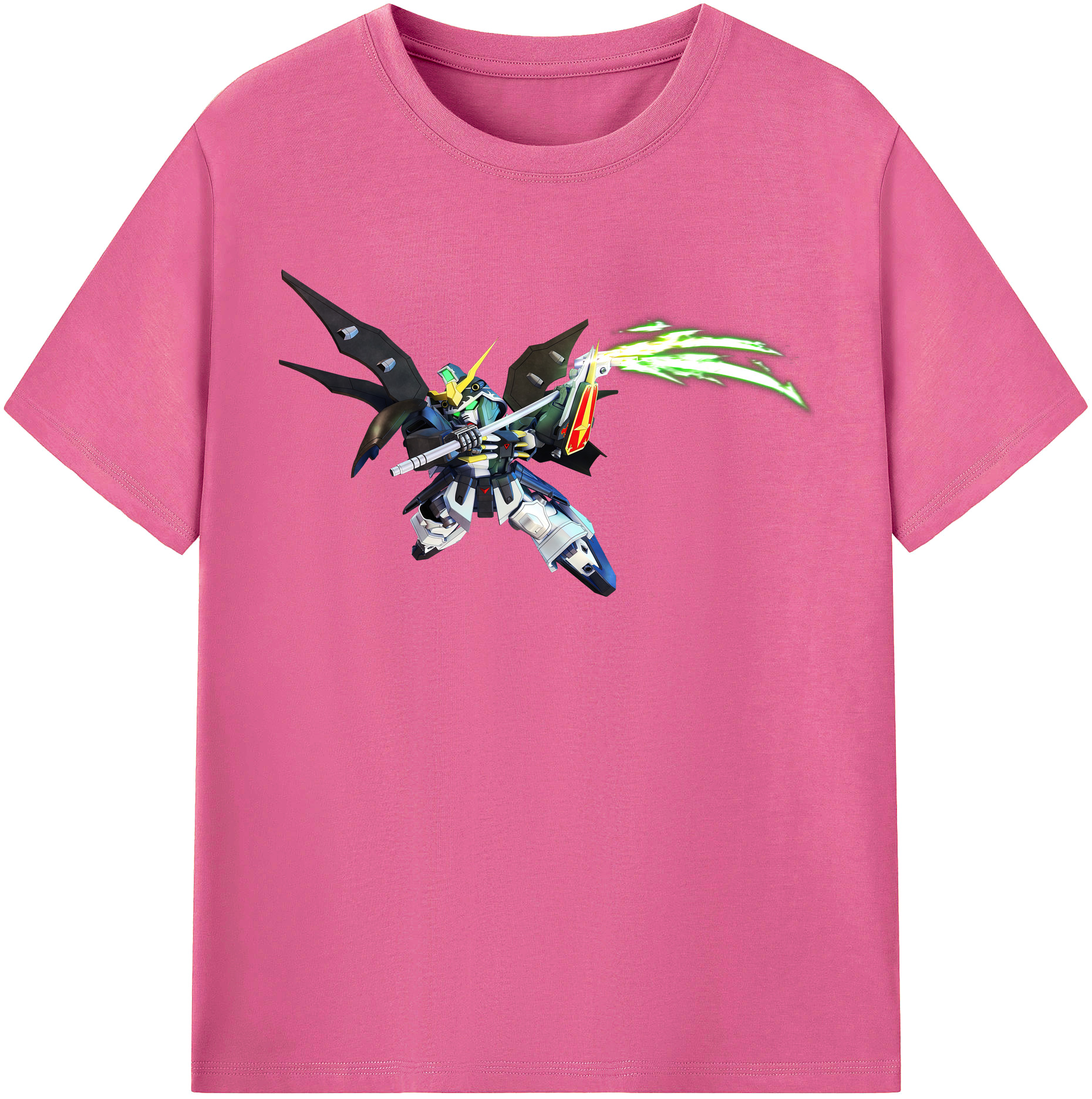 （画像用） 機動戦士ガンダム Mobile Suit Gundam レディースカジュアルプリントTシャツ（綿100％）