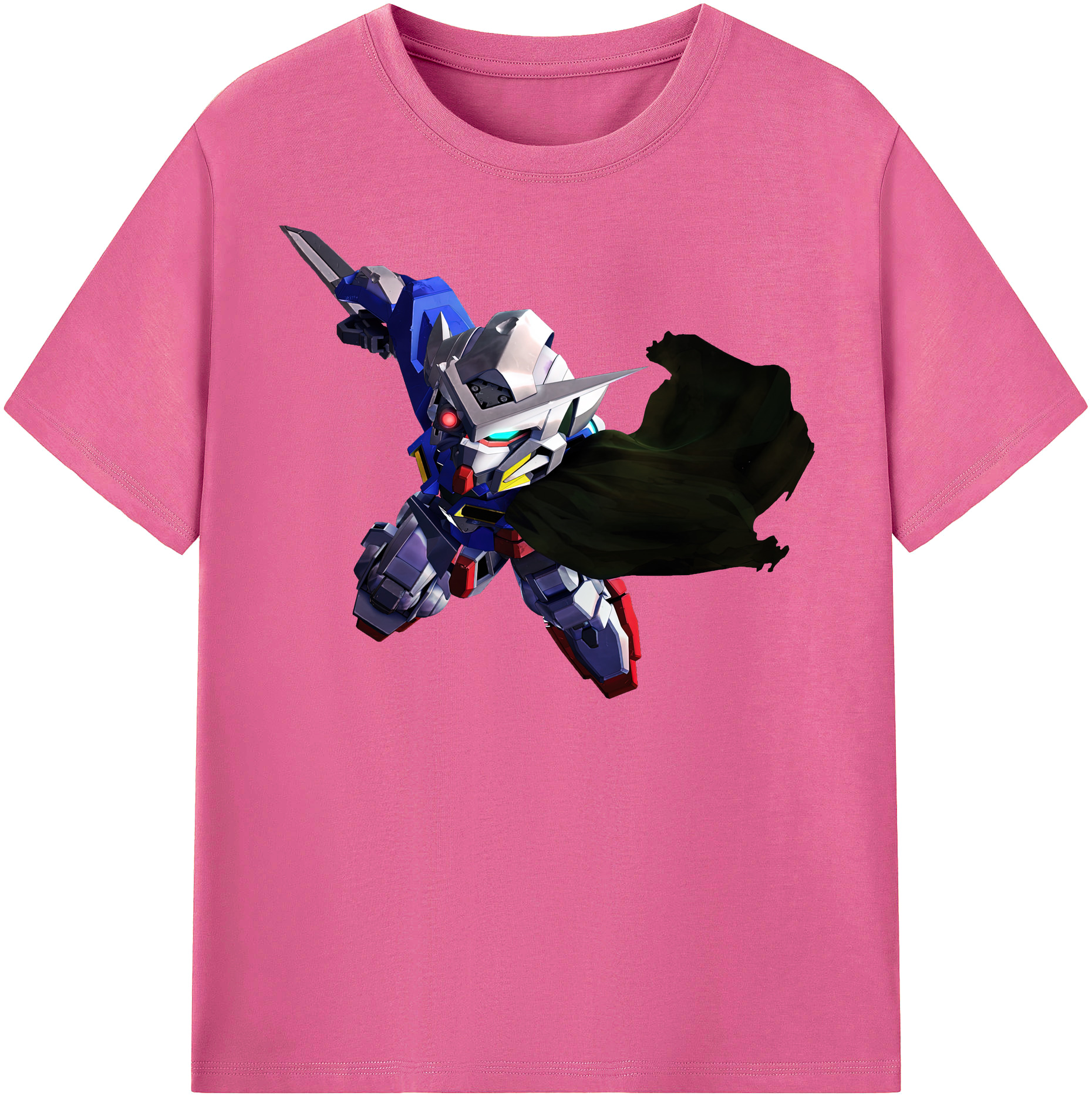 （画像用） 機動戦士ガンダム Mobile Suit Gundam レディースカジュアルプリントTシャツ（綿100％）