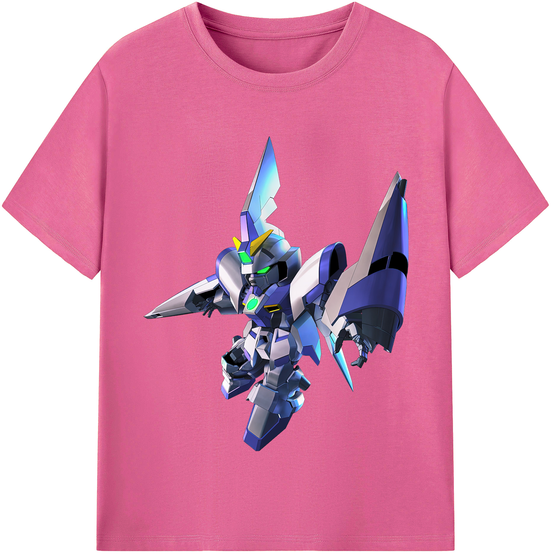 （画像用） 機動戦士ガンダム Mobile Suit Gundam レディースカジュアルプリントTシャツ（綿100％）