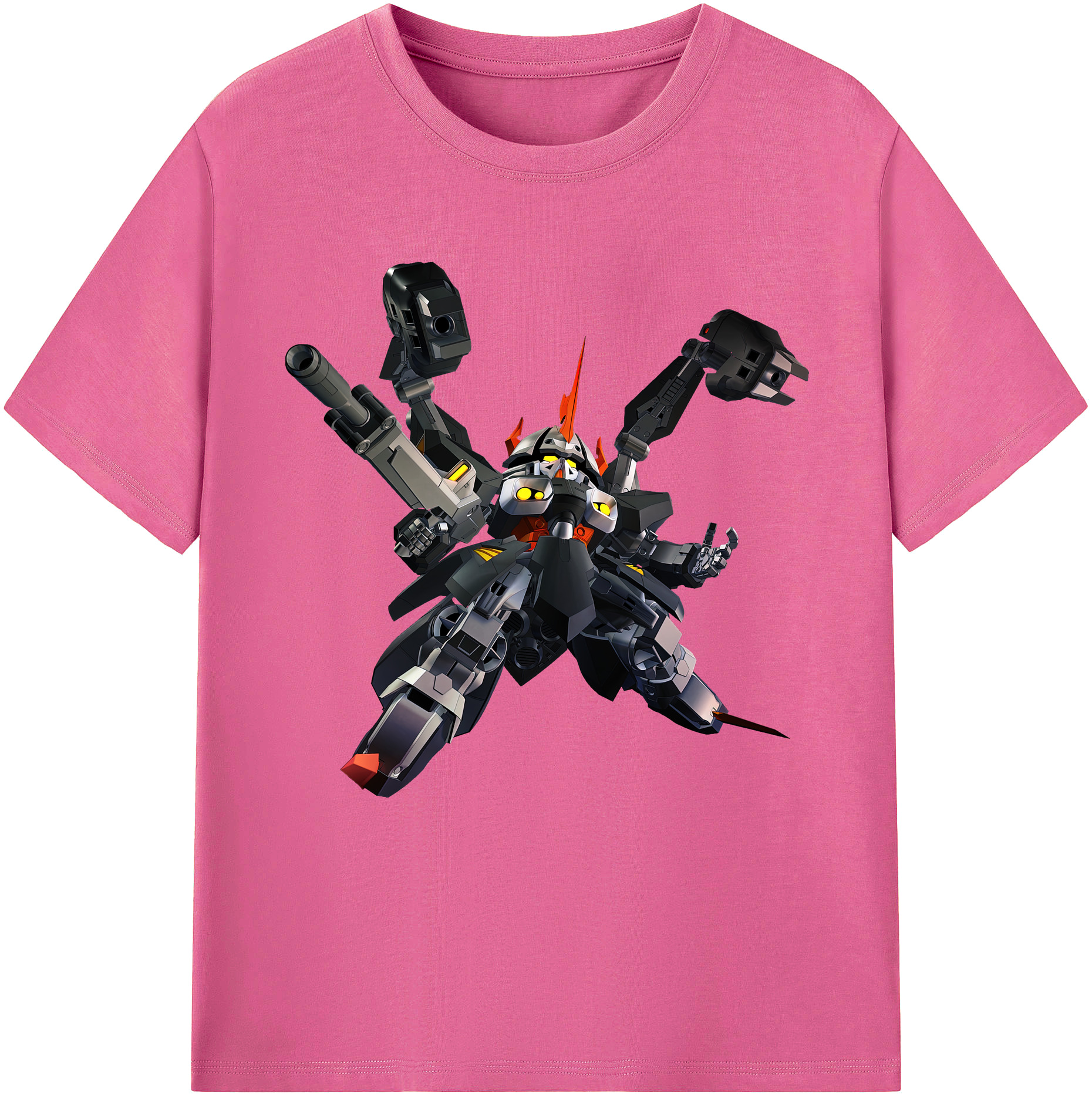 （画像用） 機動戦士ガンダム Mobile Suit Gundam レディースカジュアルプリントTシャツ（綿100％）