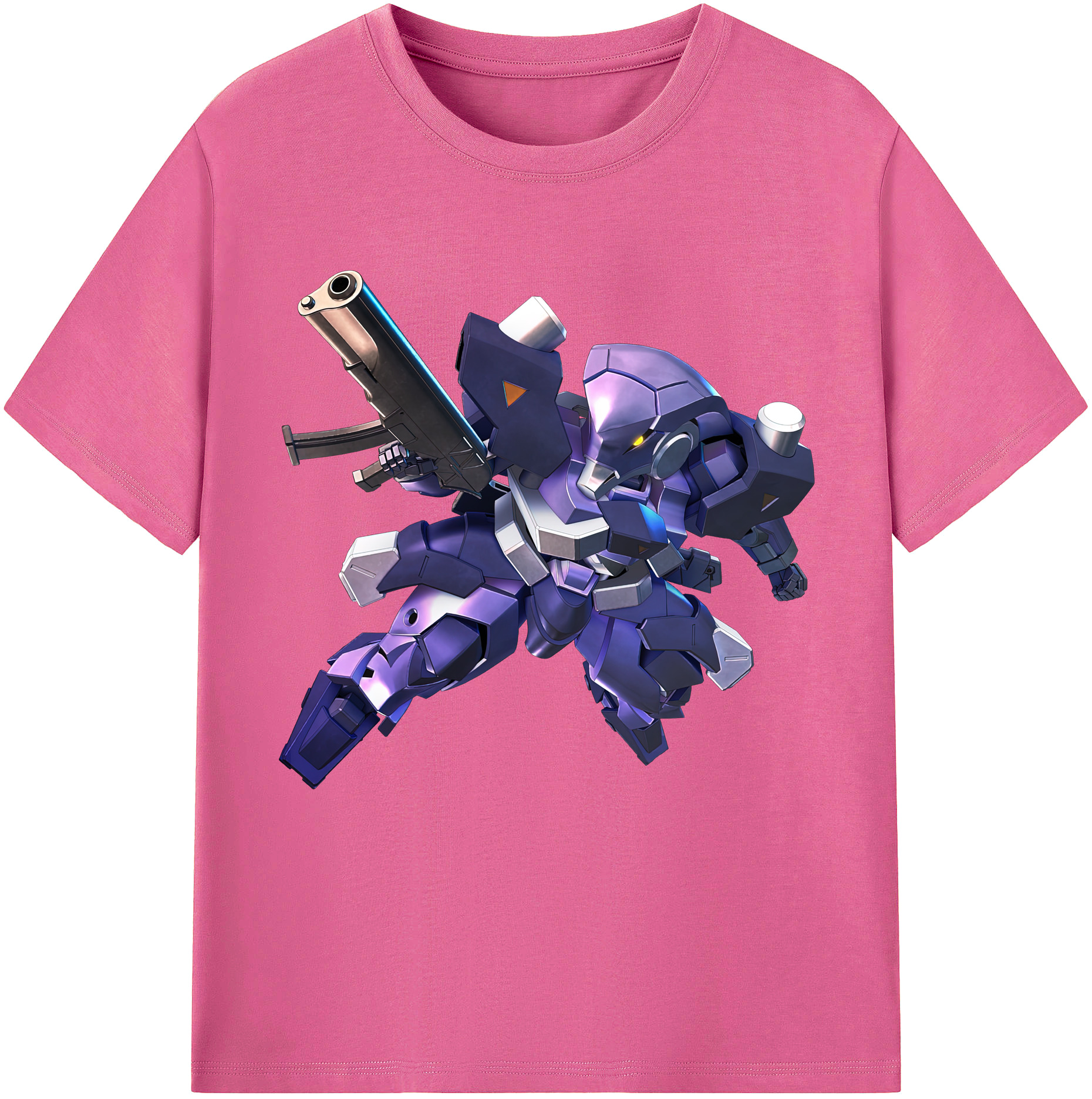 （画像用） 機動戦士ガンダム Mobile Suit Gundam レディースカジュアルプリントTシャツ（綿100％）