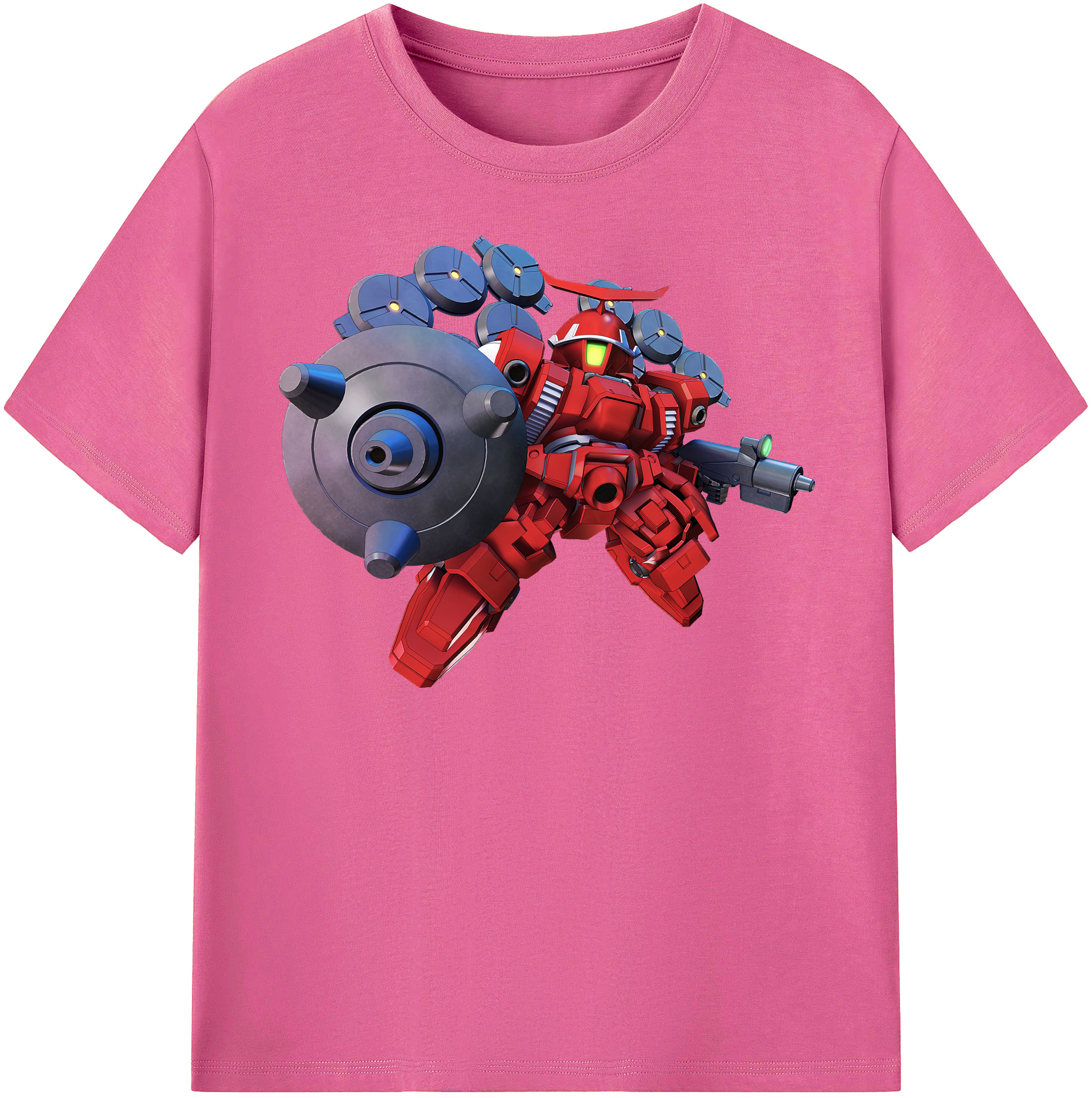 （画像用） 機動戦士ガンダム Mobile Suit Gundam レディースカジュアルプリントTシャツ（綿100％）