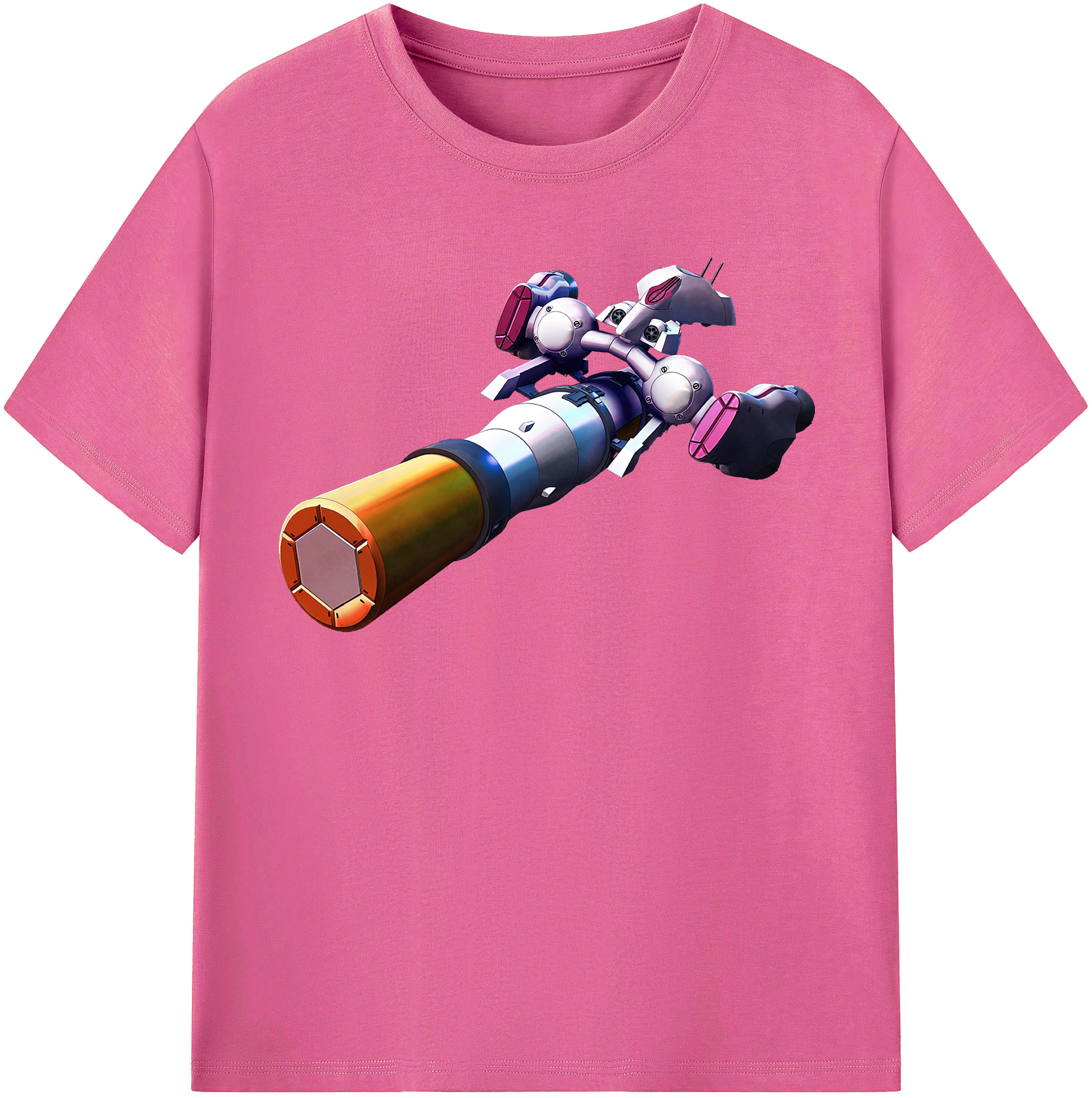 （画像用） 機動戦士ガンダム Mobile Suit Gundam レディースカジュアルプリントTシャツ（綿100％）