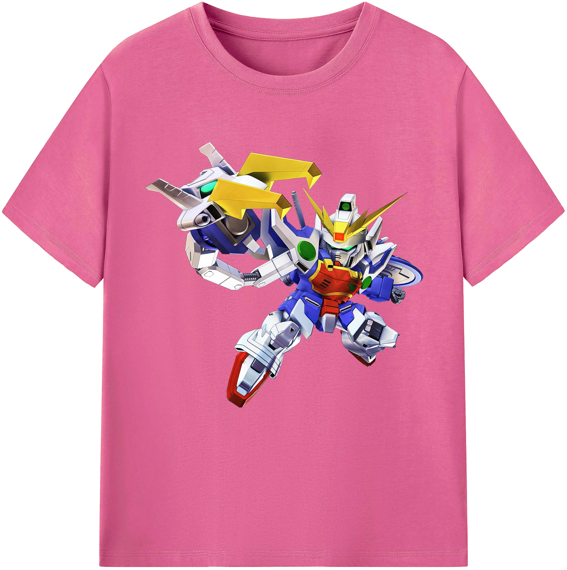 （画像用） 機動戦士ガンダム Mobile Suit Gundam レディースカジュアルプリントTシャツ（綿100％）