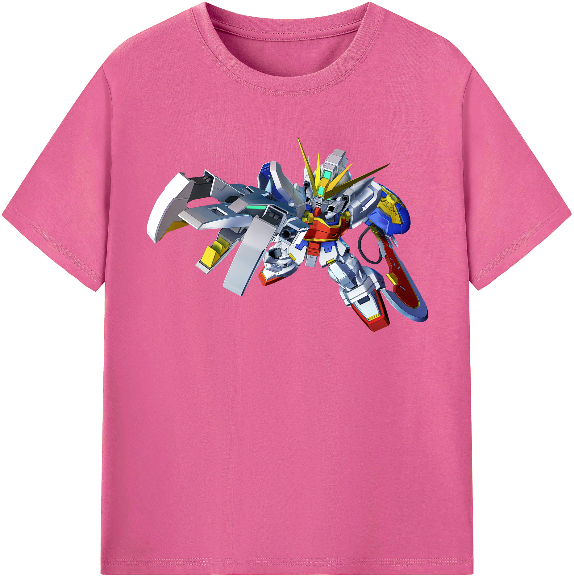 （画像用） 機動戦士ガンダム Mobile Suit Gundam レディースカジュアルプリントTシャツ（綿100％）
