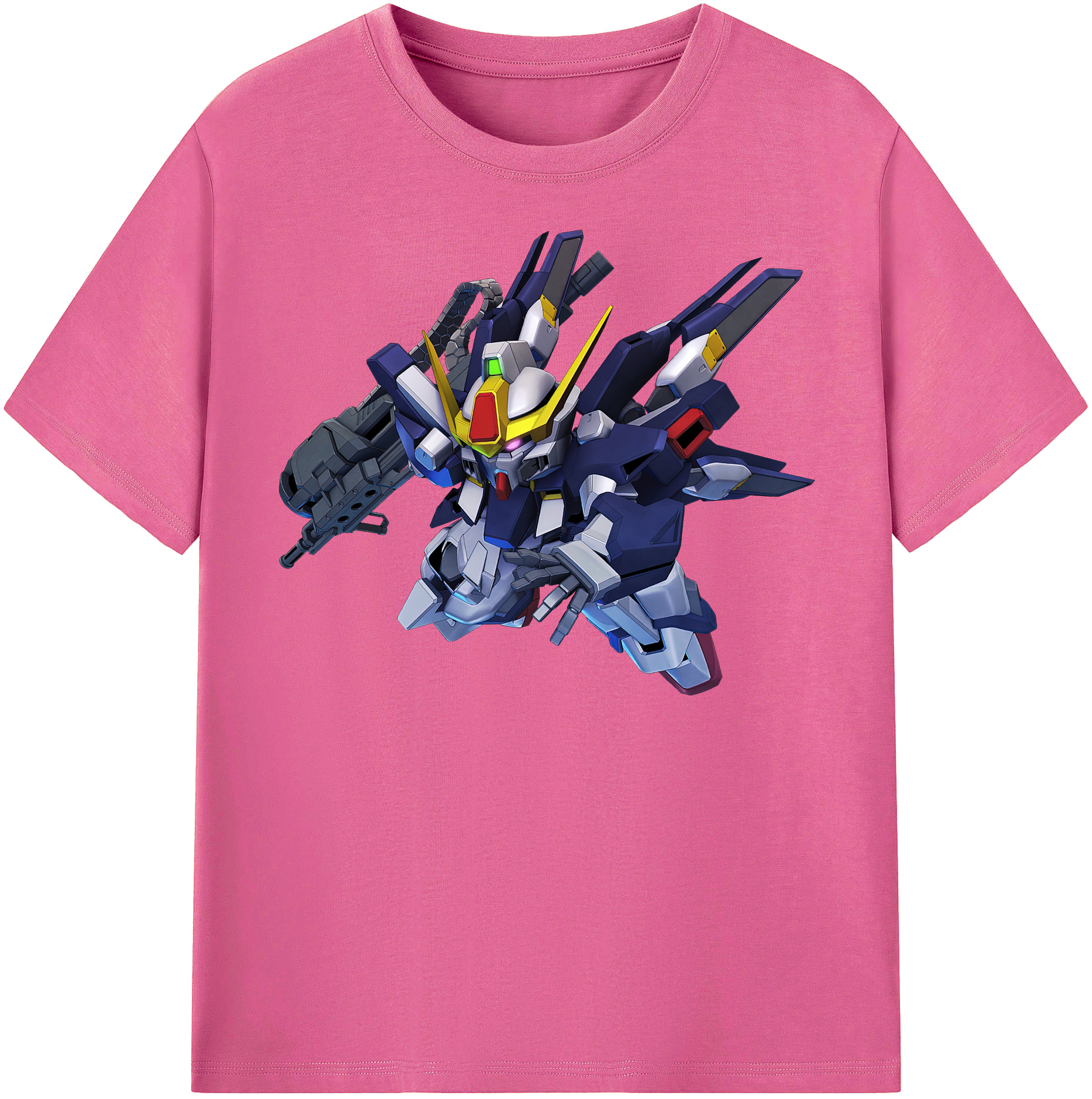 （画像用） 機動戦士ガンダム Mobile Suit Gundam レディースカジュアルプリントTシャツ（綿100％）