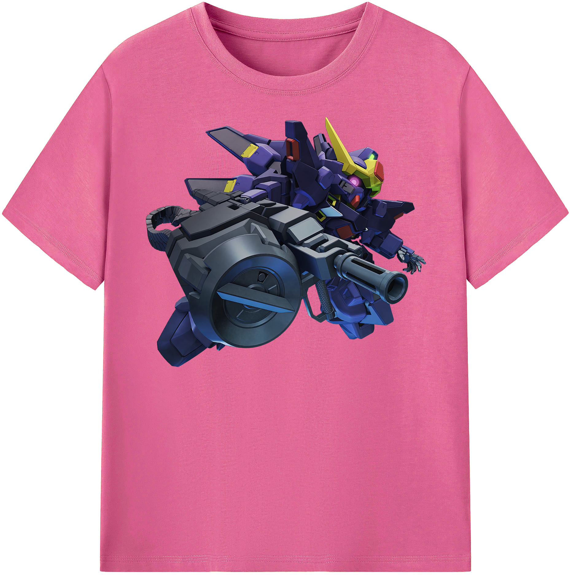 （画像用） 機動戦士ガンダム Mobile Suit Gundam レディースカジュアルプリントTシャツ（綿100％）