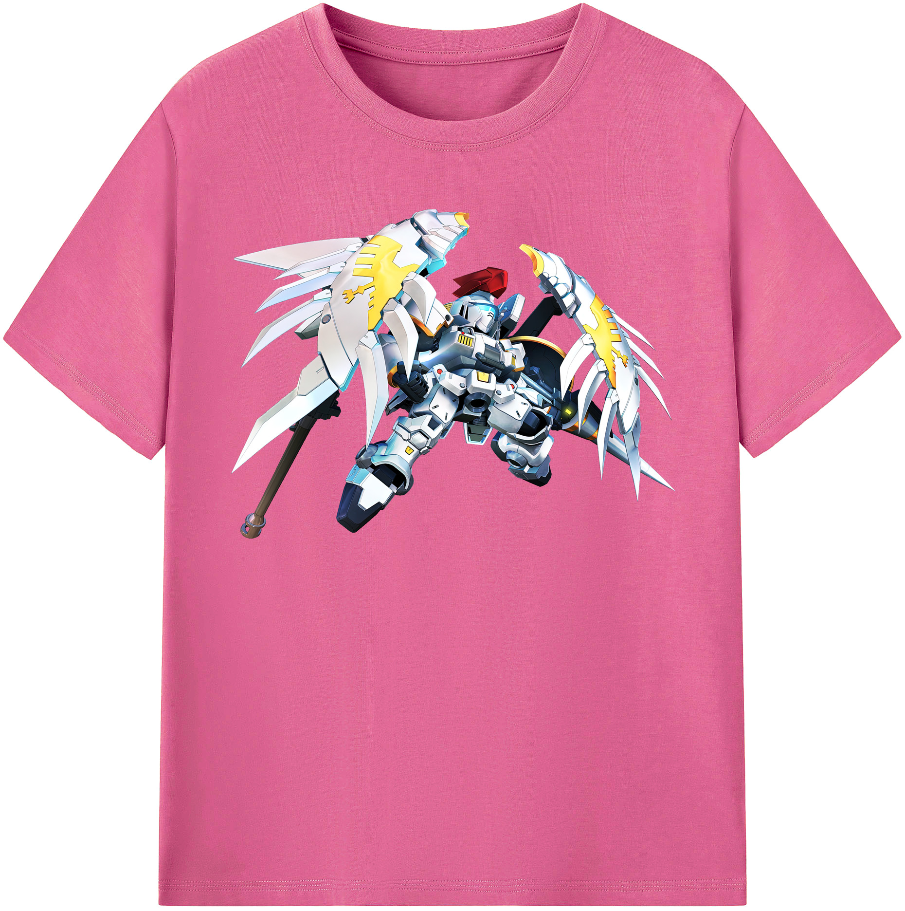 （画像用） 機動戦士ガンダム Mobile Suit Gundam レディースカジュアルプリントTシャツ（綿100％）