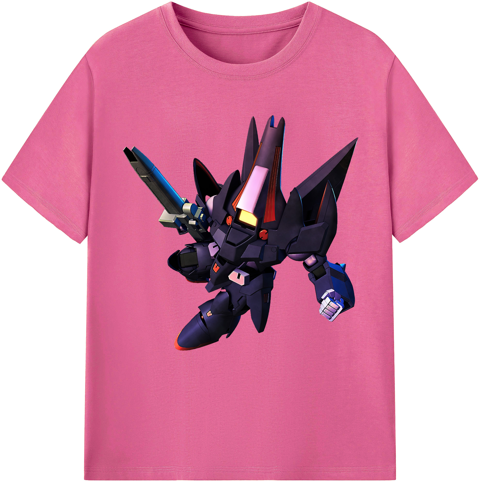 （画像用） 機動戦士ガンダム Mobile Suit Gundam レディースカジュアルプリントTシャツ（綿100％）
