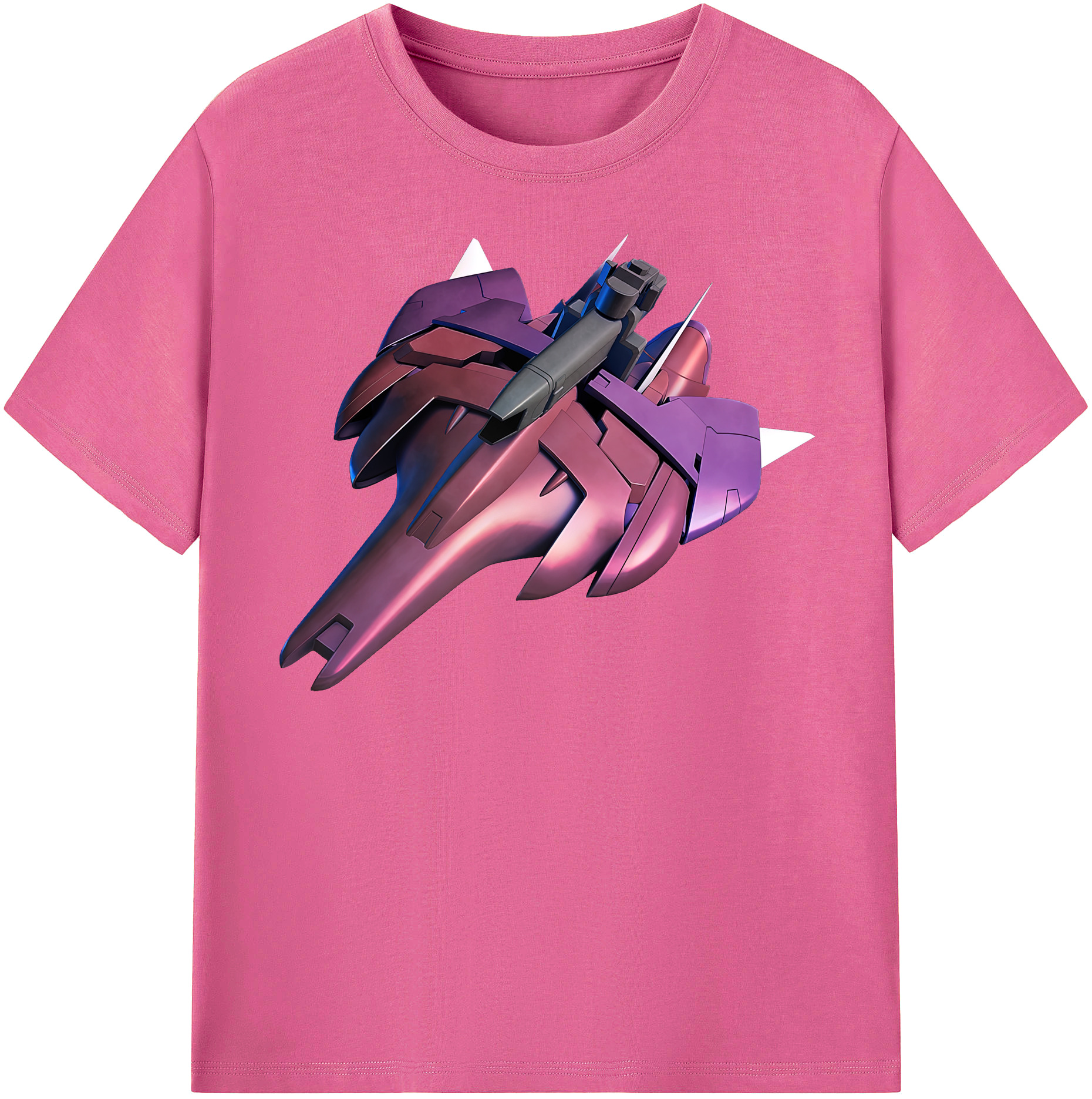 （画像用） 機動戦士ガンダム Mobile Suit Gundam レディースカジュアルプリントTシャツ（綿100％）