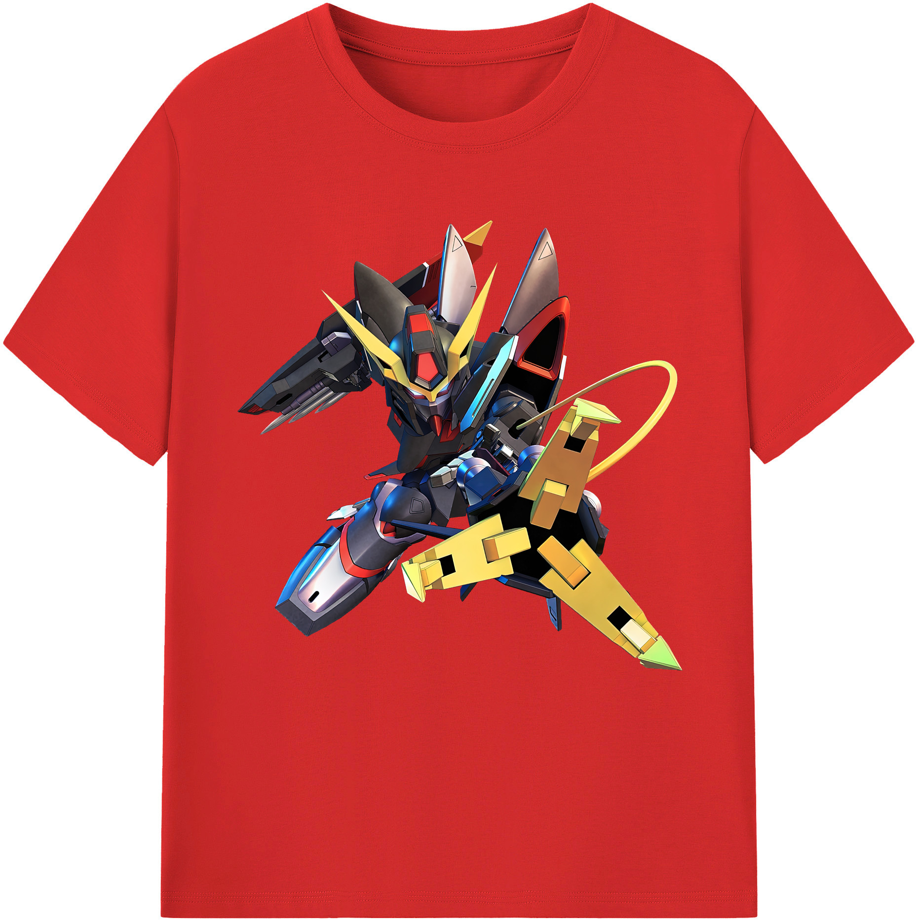 （画像用） 機動戦士ガンダム Mobile Suit Gundam レディースカジュアルプリントTシャツ（綿100％）