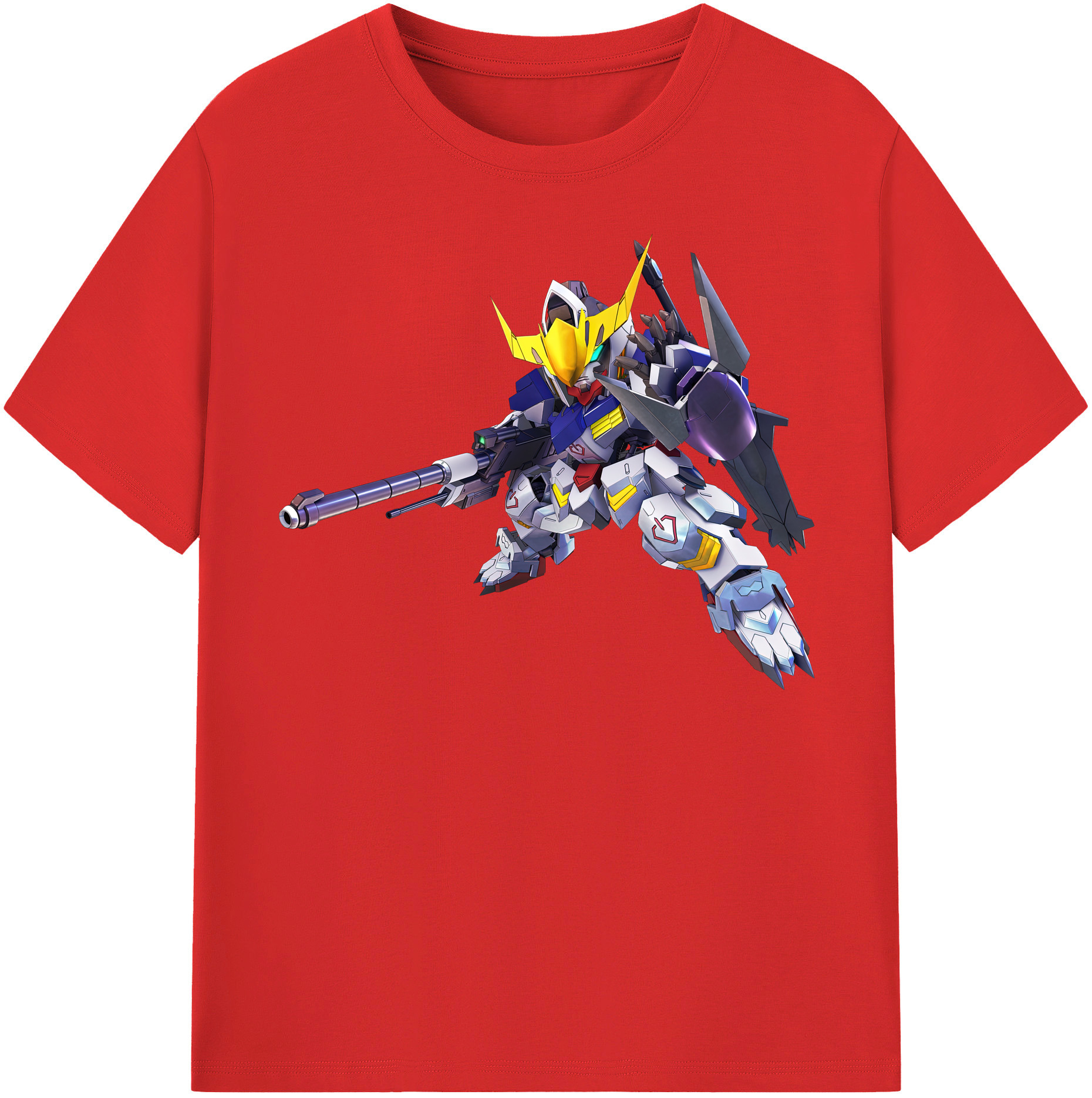 （画像用） 機動戦士ガンダム Mobile Suit Gundam レディースカジュアルプリントTシャツ（綿100％）