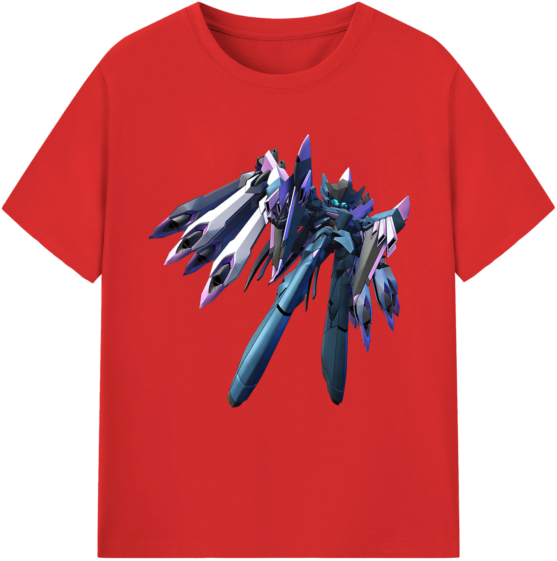 （画像用） 機動戦士ガンダム Mobile Suit Gundam レディースカジュアルプリントTシャツ（綿100％）