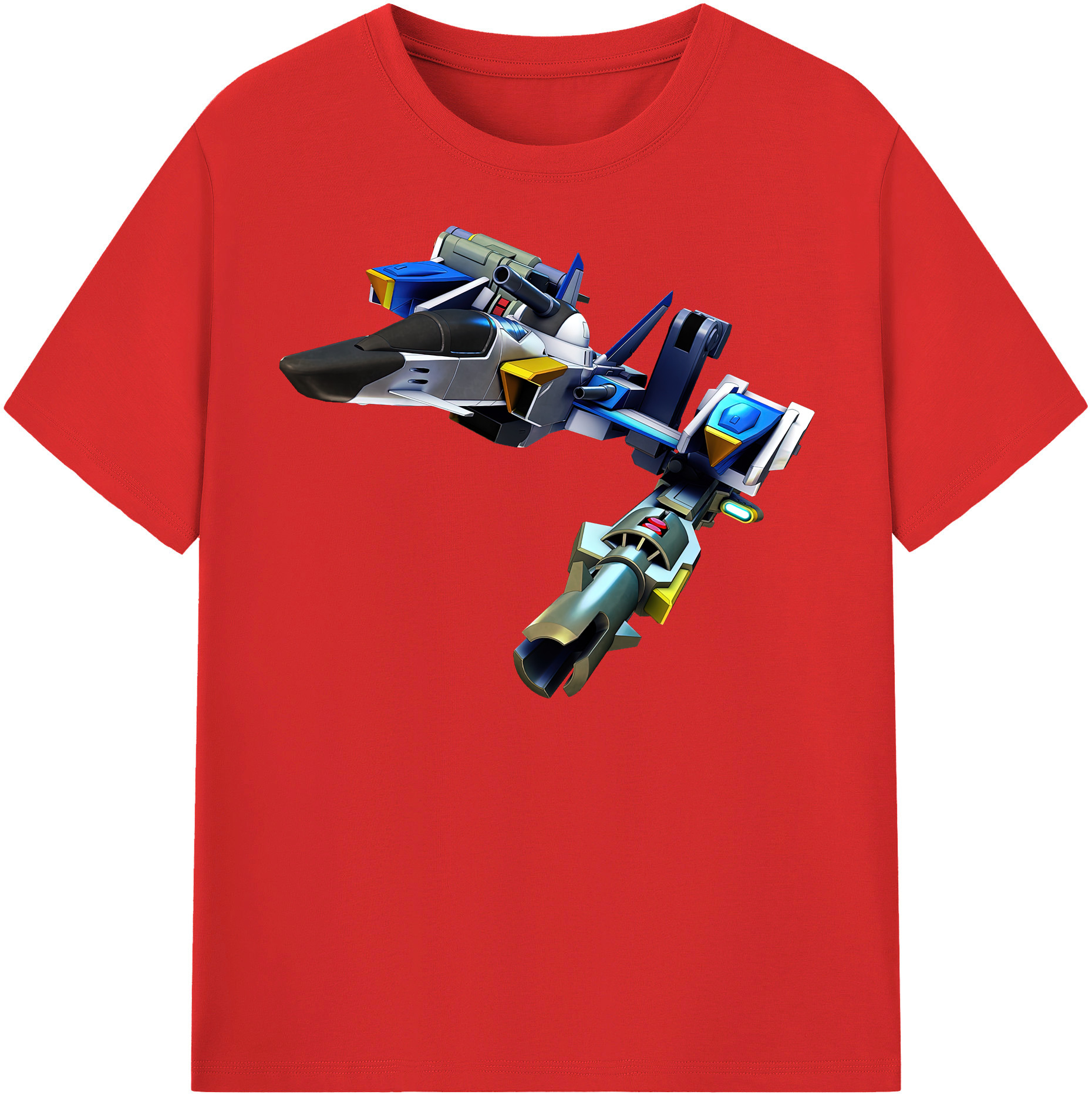（画像用） 機動戦士ガンダム Mobile Suit Gundam レディースカジュアルプリントTシャツ（綿100％）
