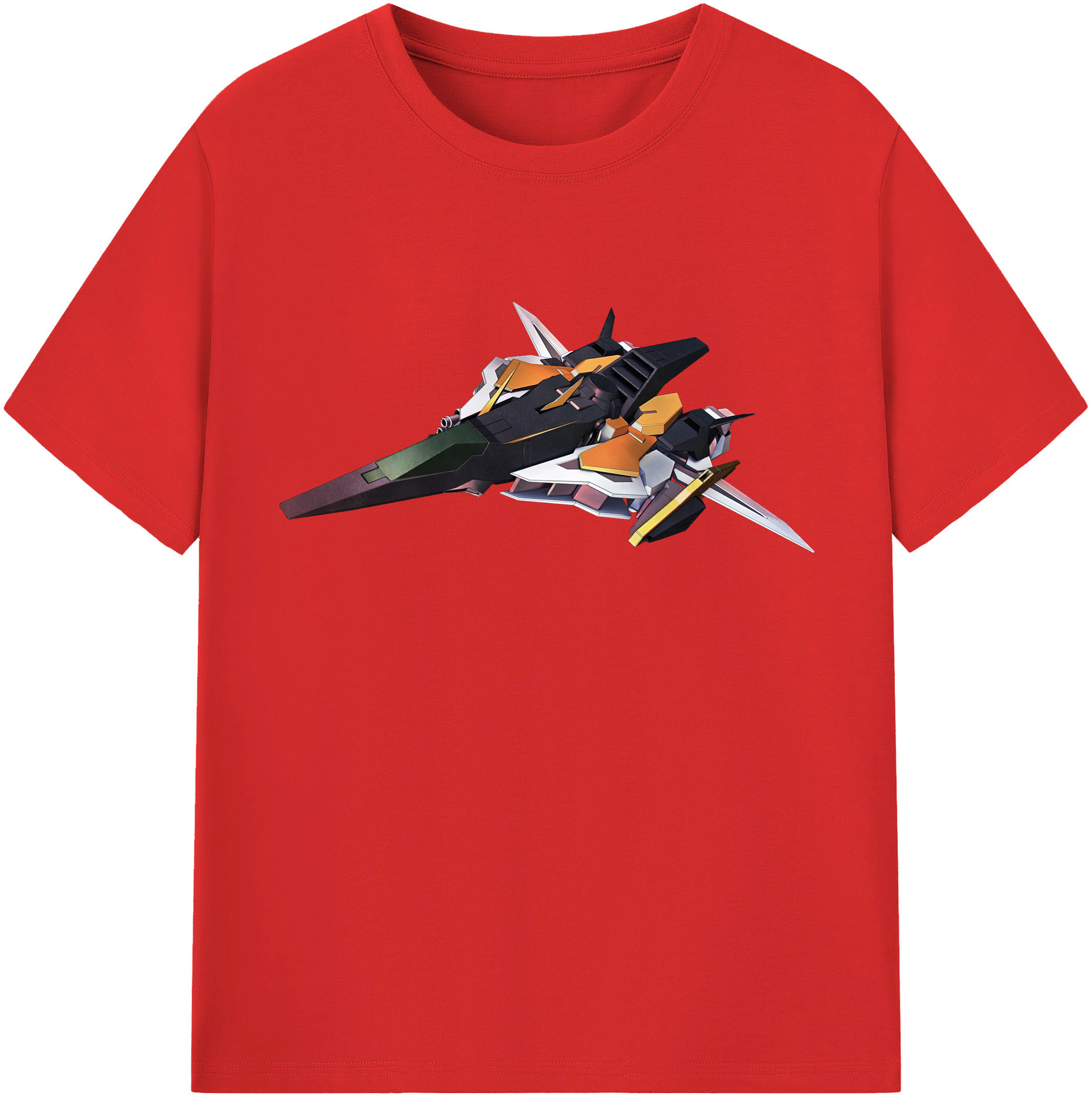 （画像用） 機動戦士ガンダム Mobile Suit Gundam レディースカジュアルプリントTシャツ（綿100％）