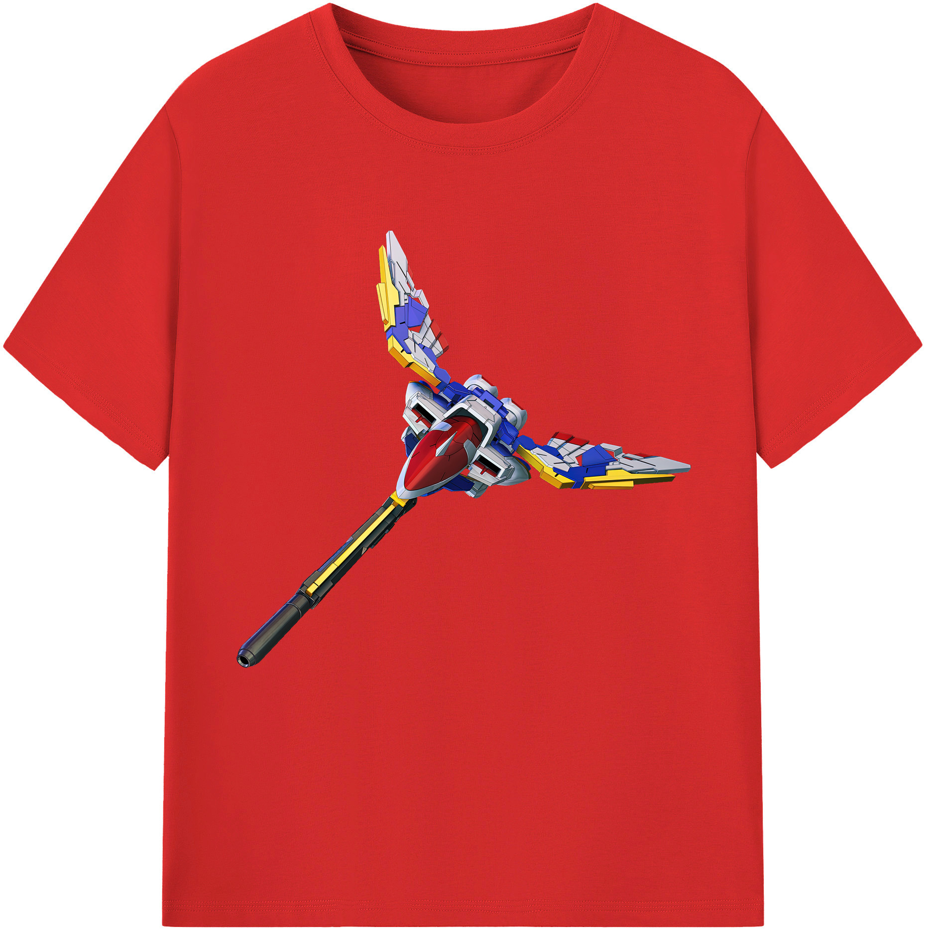 （画像用） 機動戦士ガンダム Mobile Suit Gundam レディースカジュアルプリントTシャツ（綿100％）