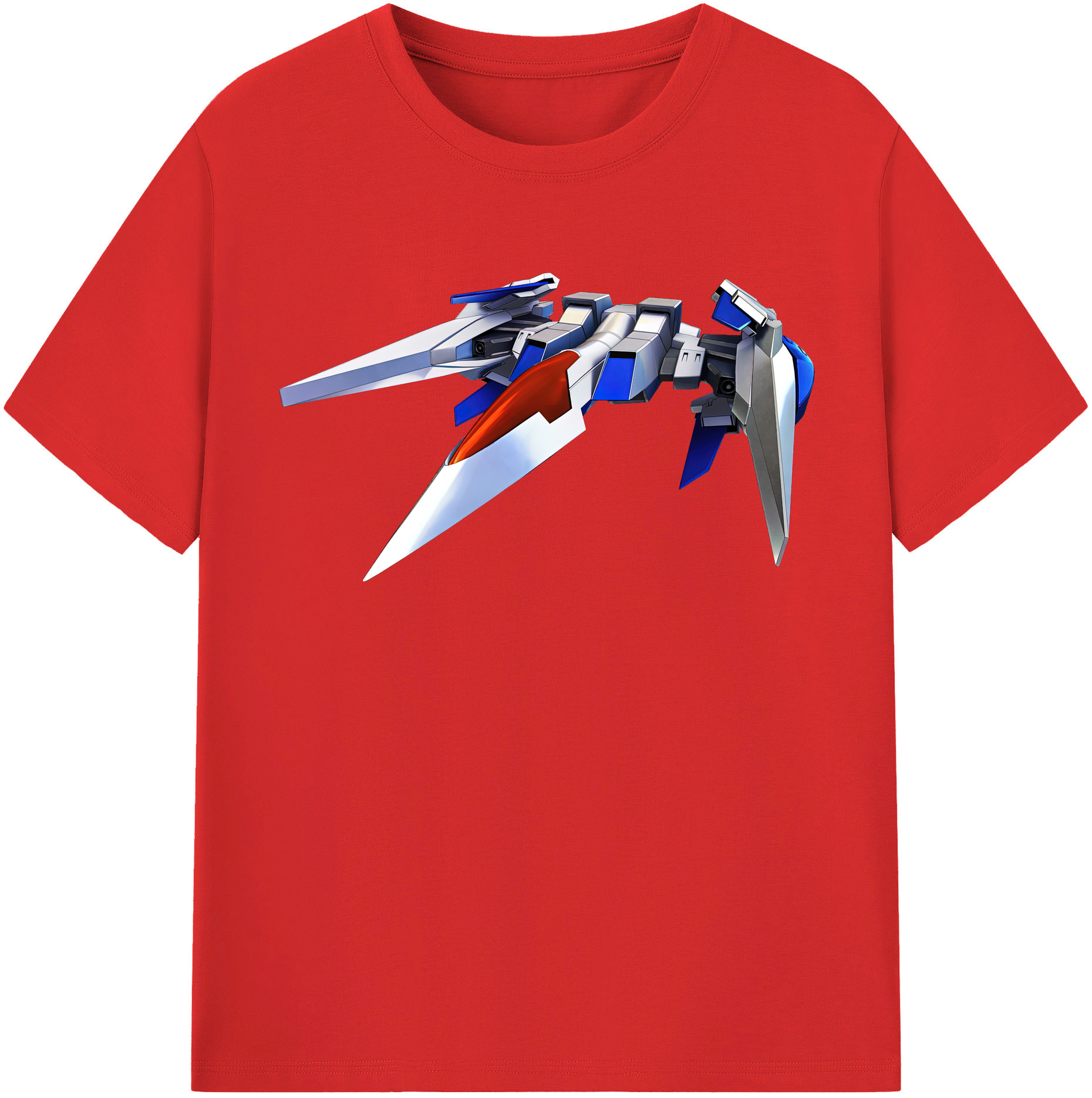（画像用） 機動戦士ガンダム Mobile Suit Gundam レディースカジュアルプリントTシャツ（綿100％）