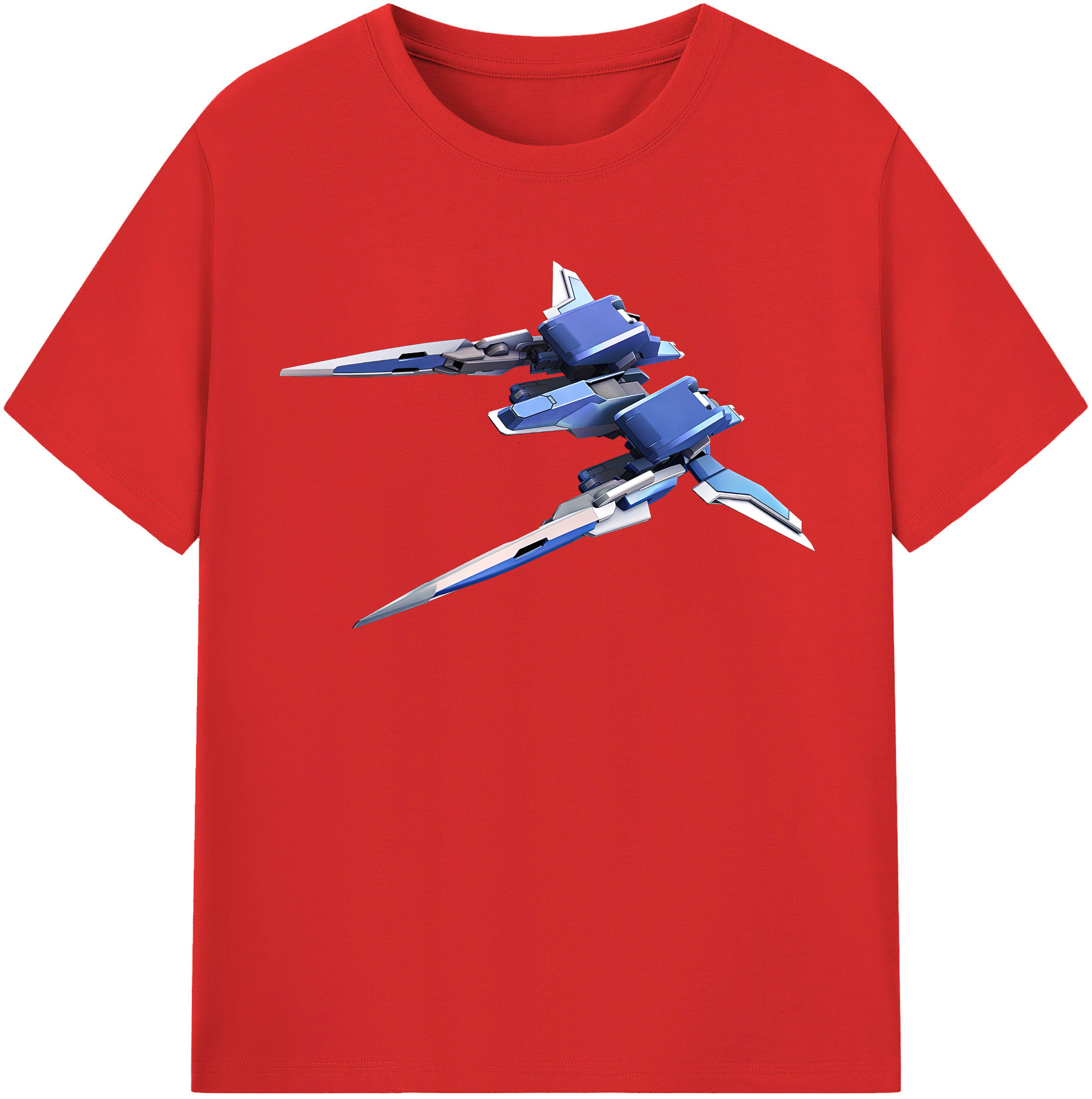 （画像用） 機動戦士ガンダム Mobile Suit Gundam レディースカジュアルプリントTシャツ（綿100％）