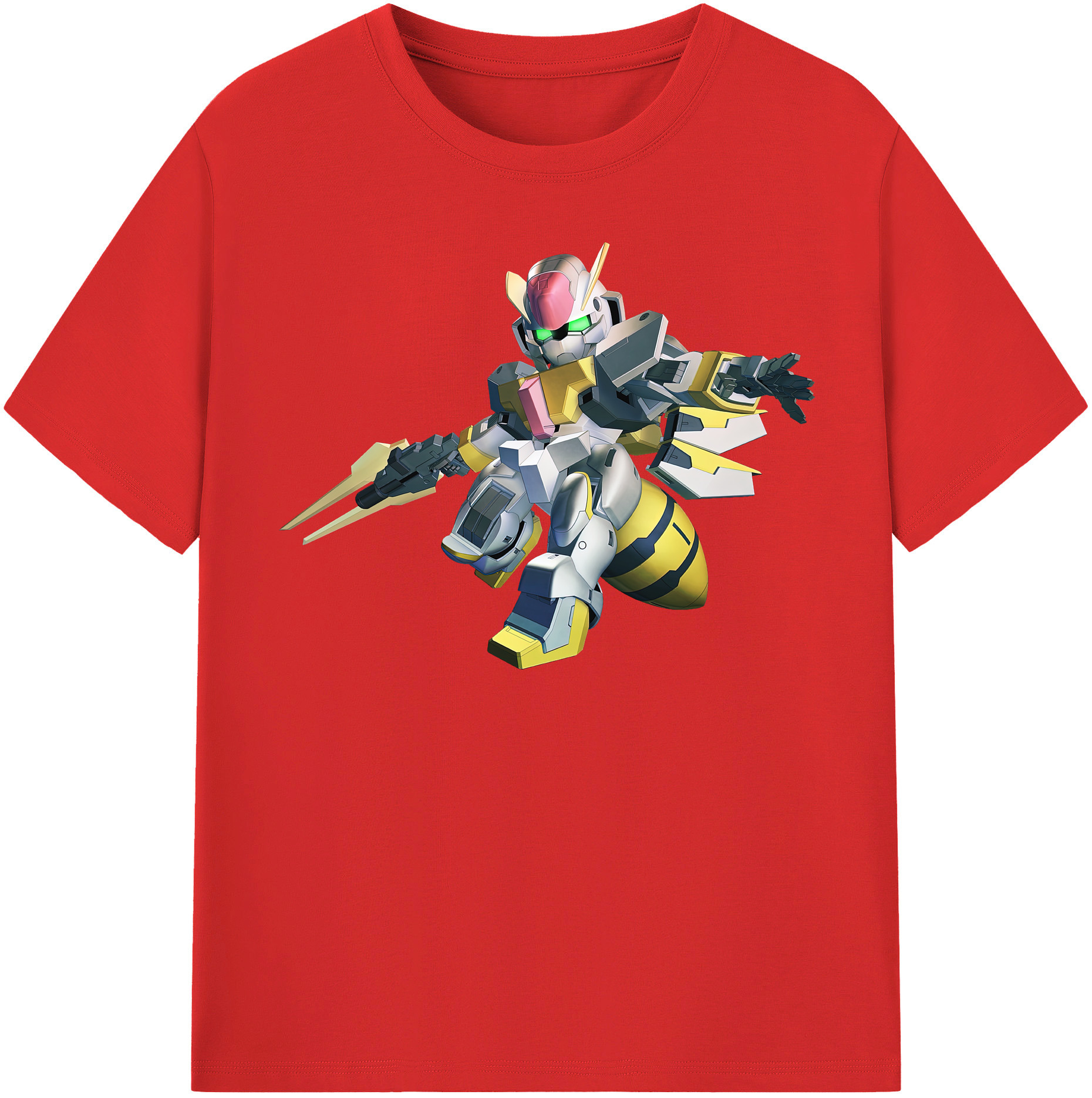 （画像用） 機動戦士ガンダム Mobile Suit Gundam レディースカジュアルプリントTシャツ（綿100％）