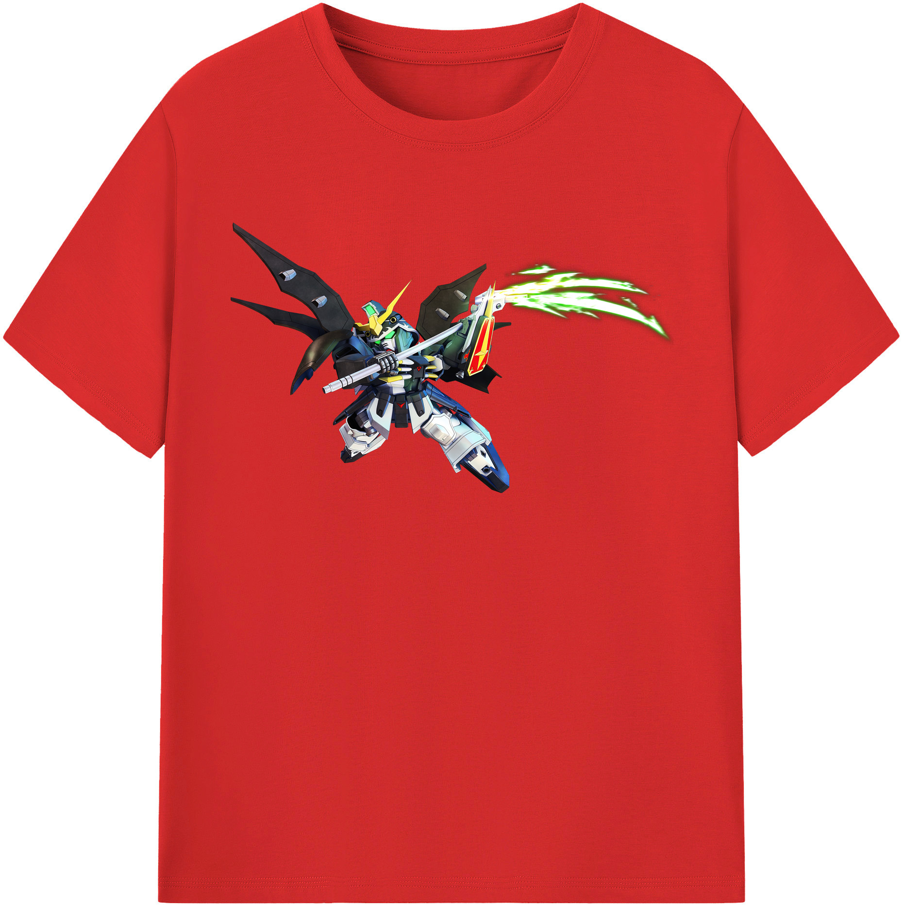 （画像用） 機動戦士ガンダム Mobile Suit Gundam レディースカジュアルプリントTシャツ（綿100％）