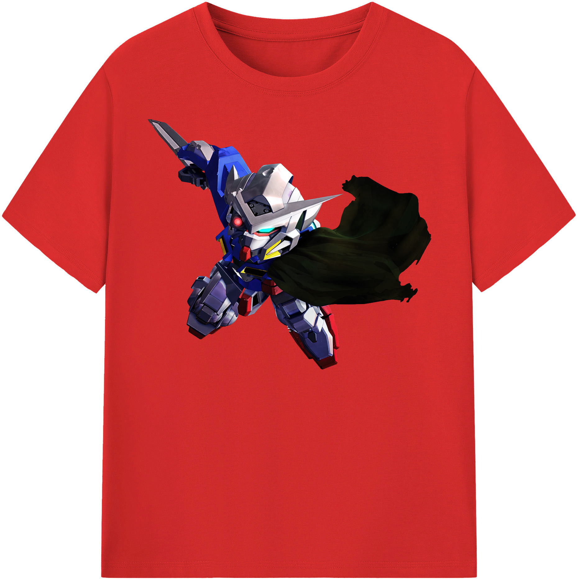 （画像用） 機動戦士ガンダム Mobile Suit Gundam レディースカジュアルプリントTシャツ（綿100％）