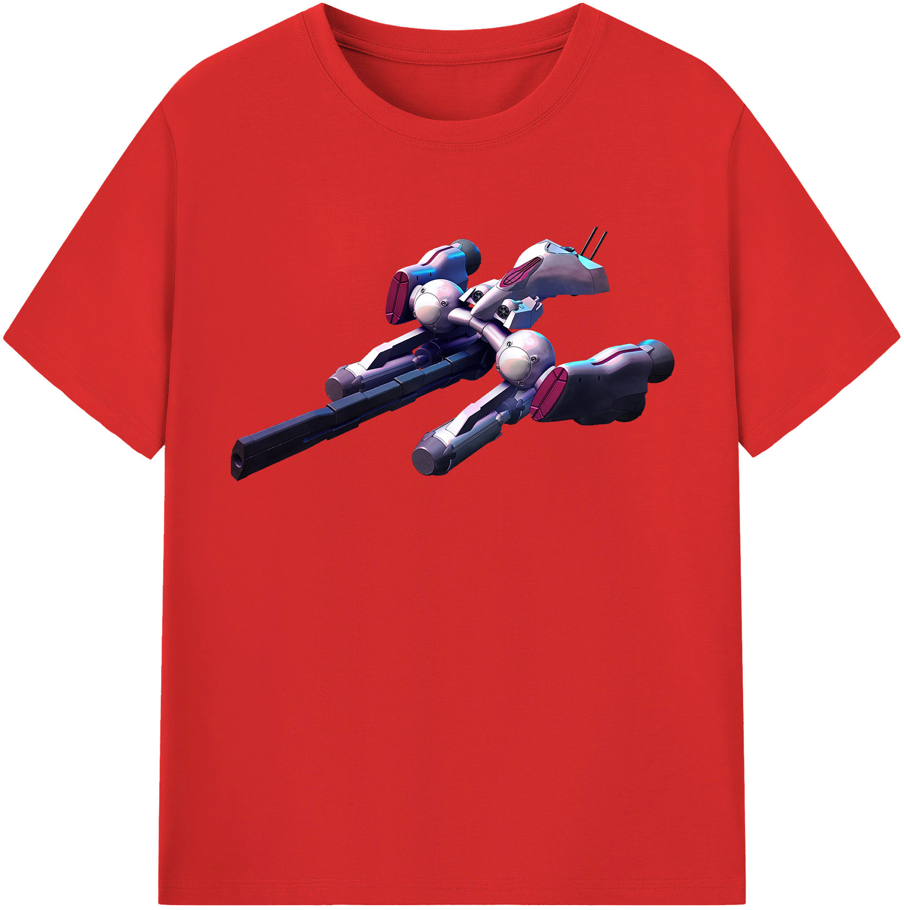（画像用） 機動戦士ガンダム Mobile Suit Gundam レディースカジュアルプリントTシャツ（綿100％）