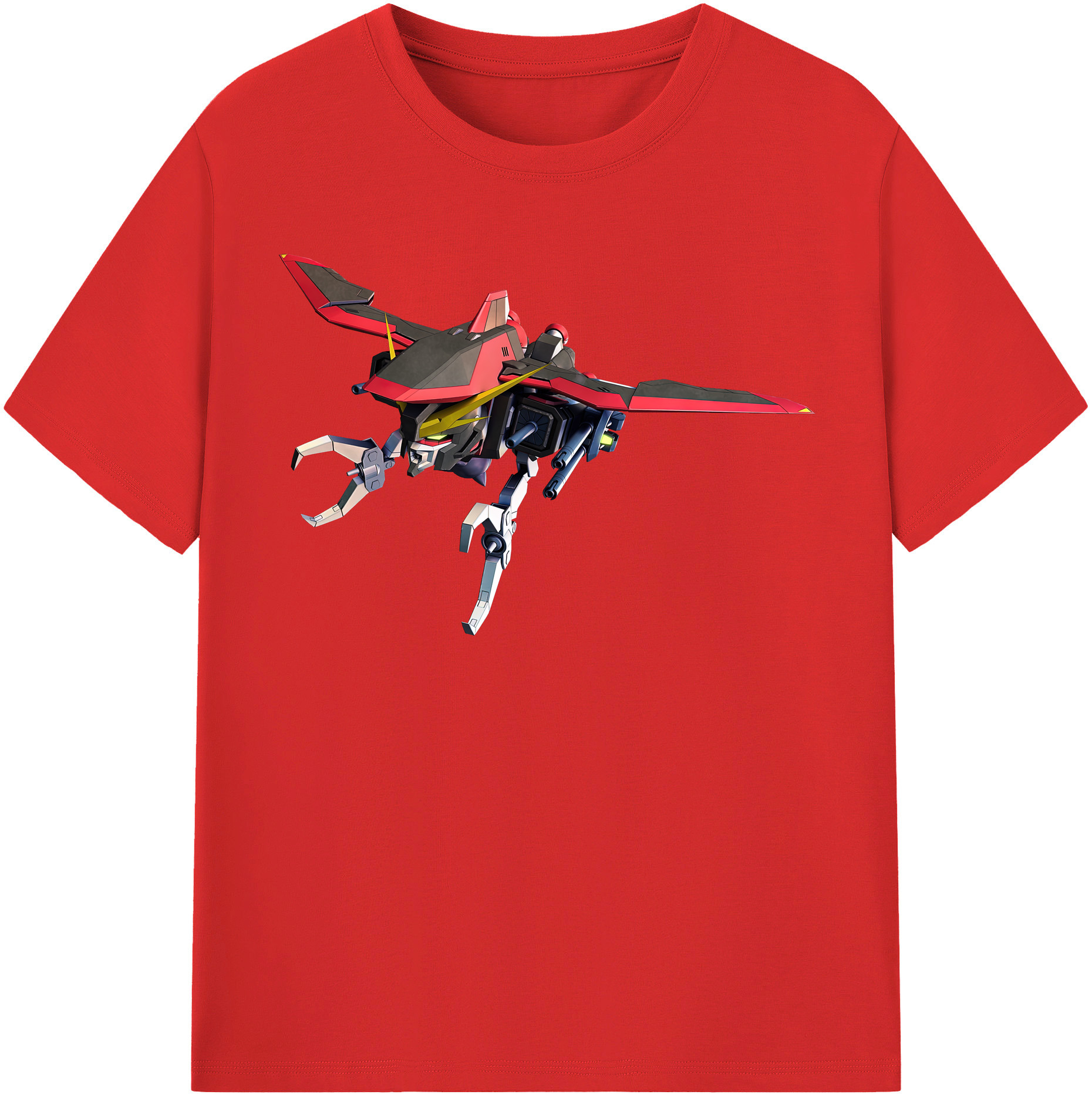 （画像用） 機動戦士ガンダム Mobile Suit Gundam レディースカジュアルプリントTシャツ（綿100％）