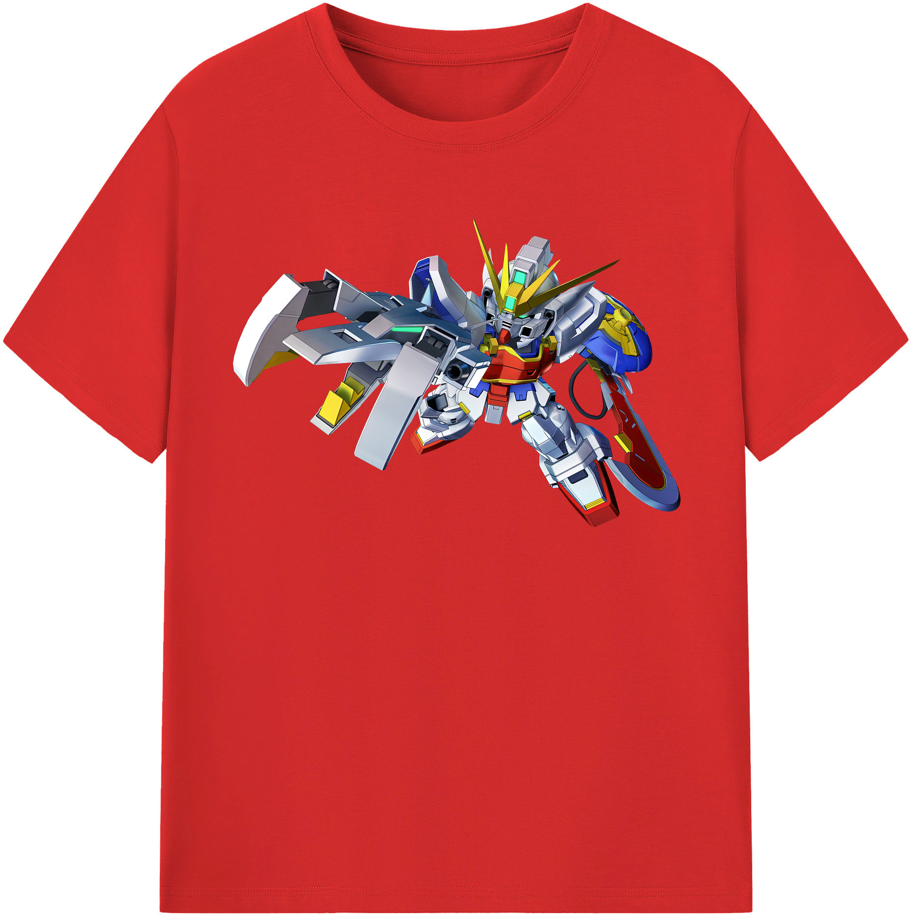 （画像用） 機動戦士ガンダム Mobile Suit Gundam レディースカジュアルプリントTシャツ（綿100％）
